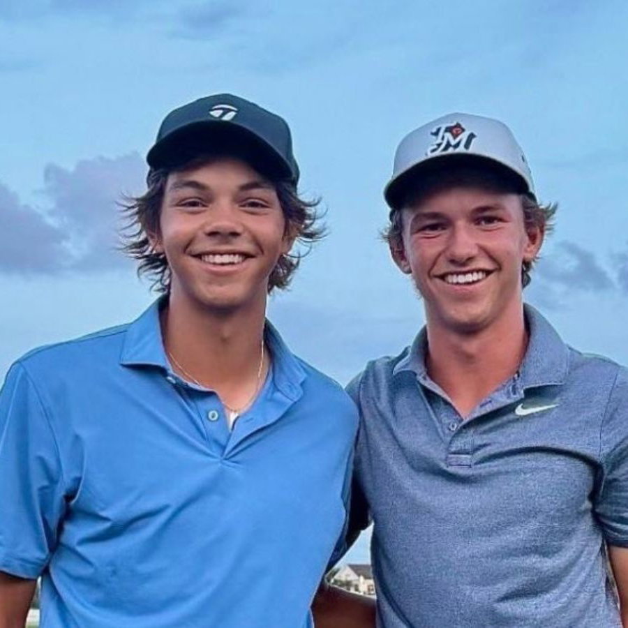 Charlie Woods and Miles Russell