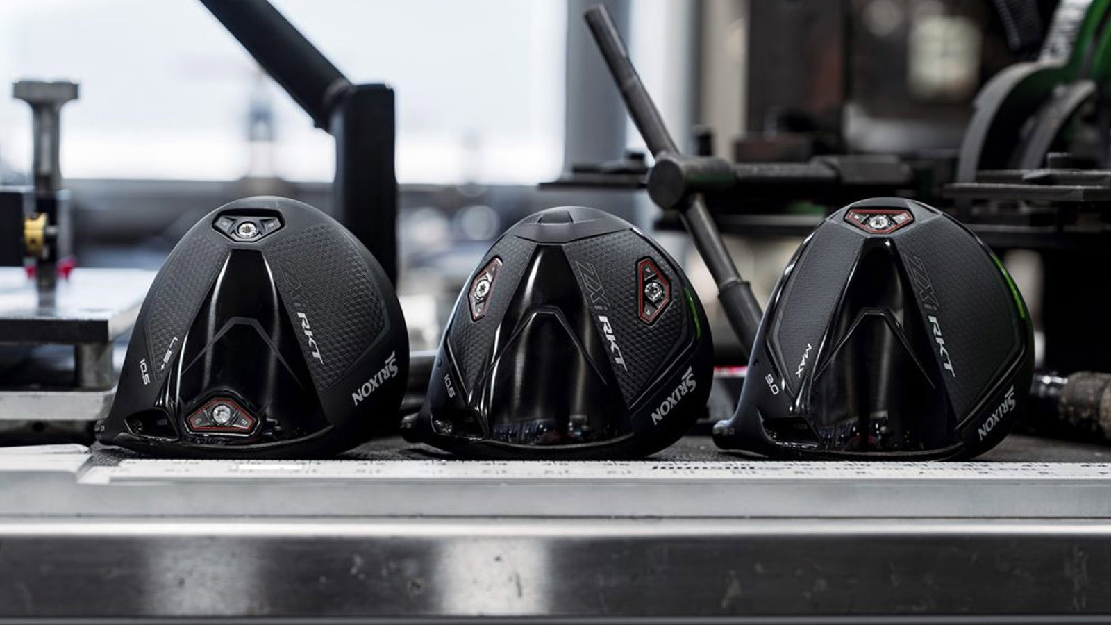 Srixon's new ZXi RKT driver range. Courtesy Srixon