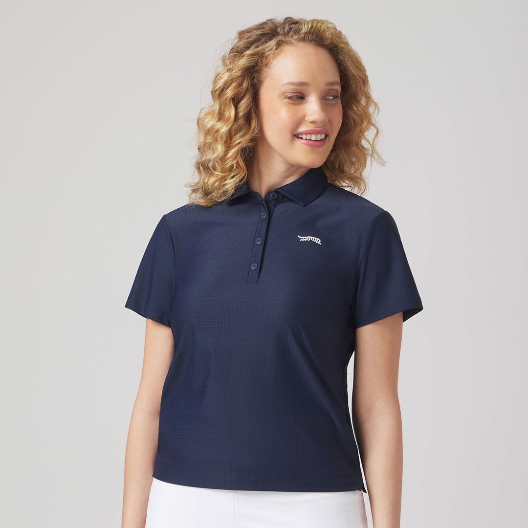 Sun Day Red Icon Jacquard Polo. Courtesy Sun Day Red