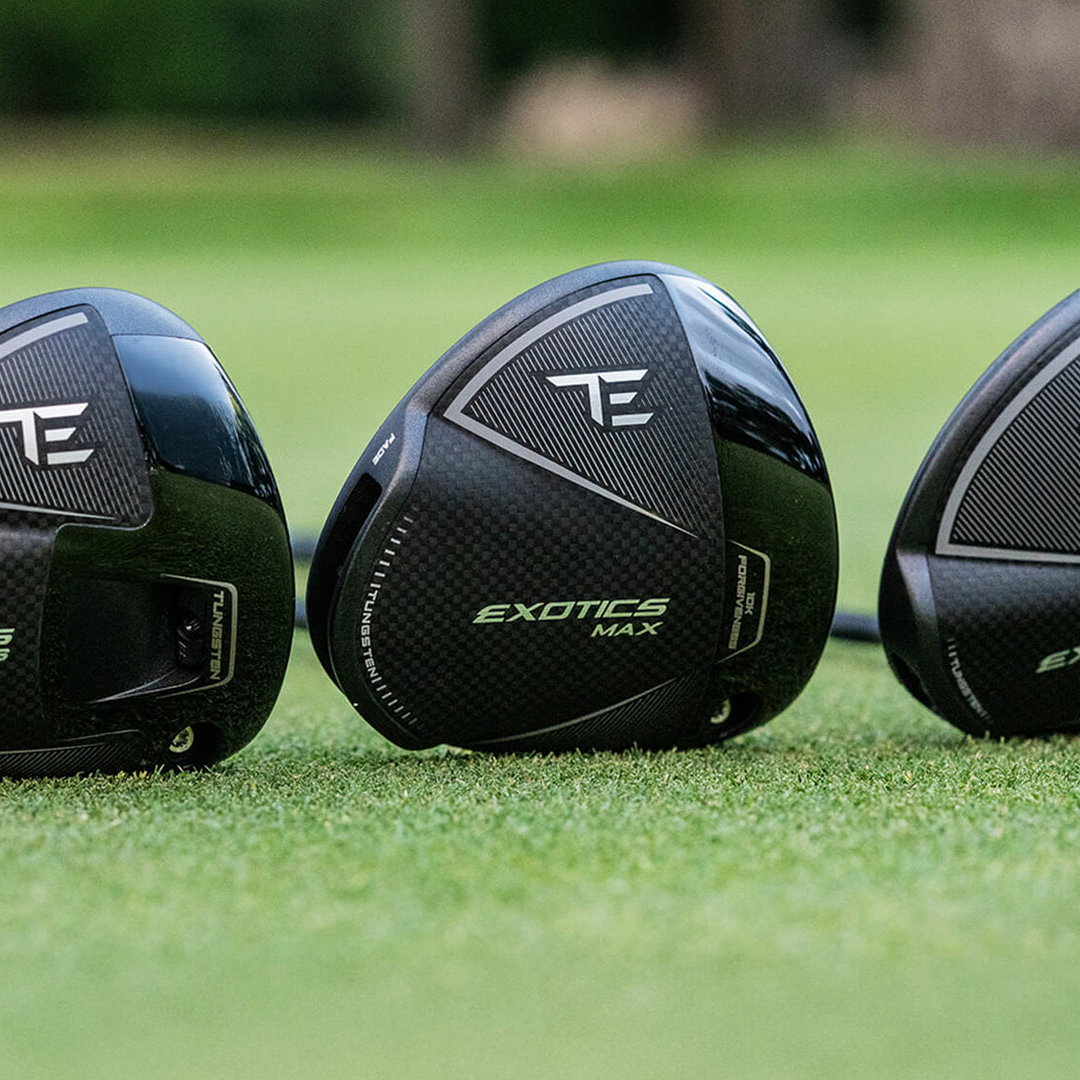 The new Tour Edge Exotics driver line-up. Courtesy Tour Edge