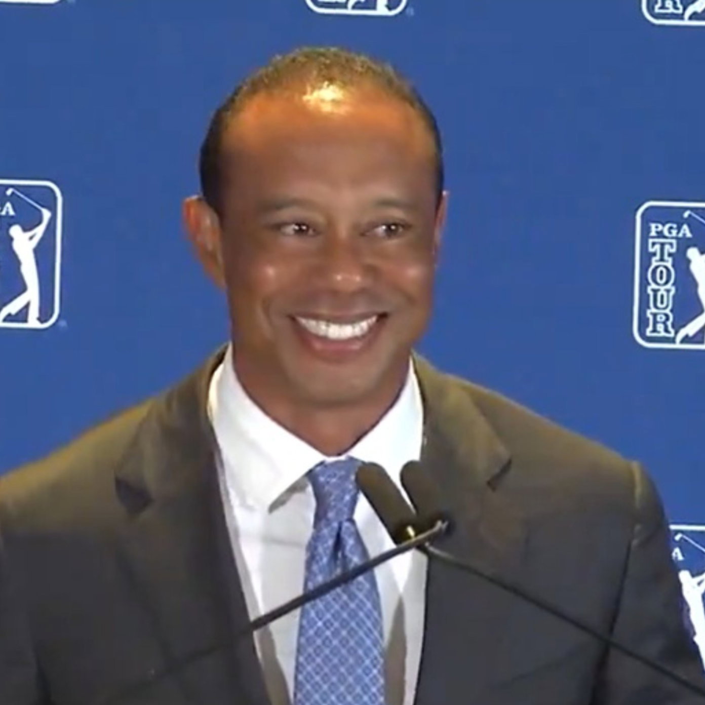 Tiger Woods on Tuesday [PGA Tour / X]