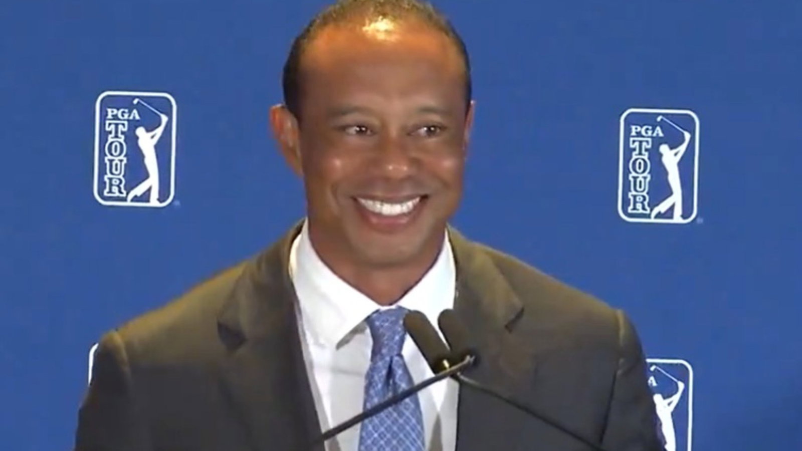 Tiger Woods on Tuesday [PGA Tour / X]