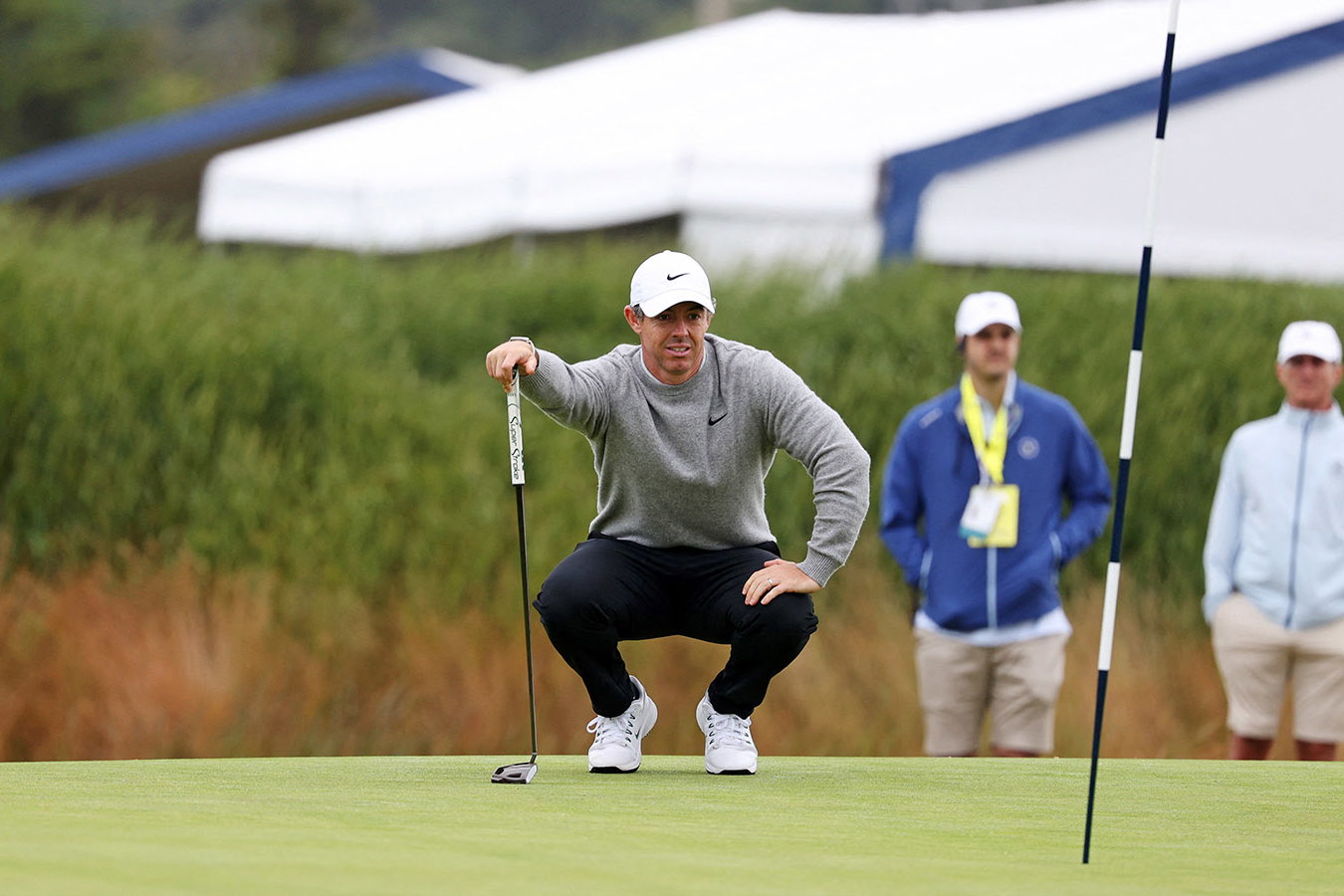 Rory McIlroy during Round 1 of the 2026 U.S. Open. Image: Reuters