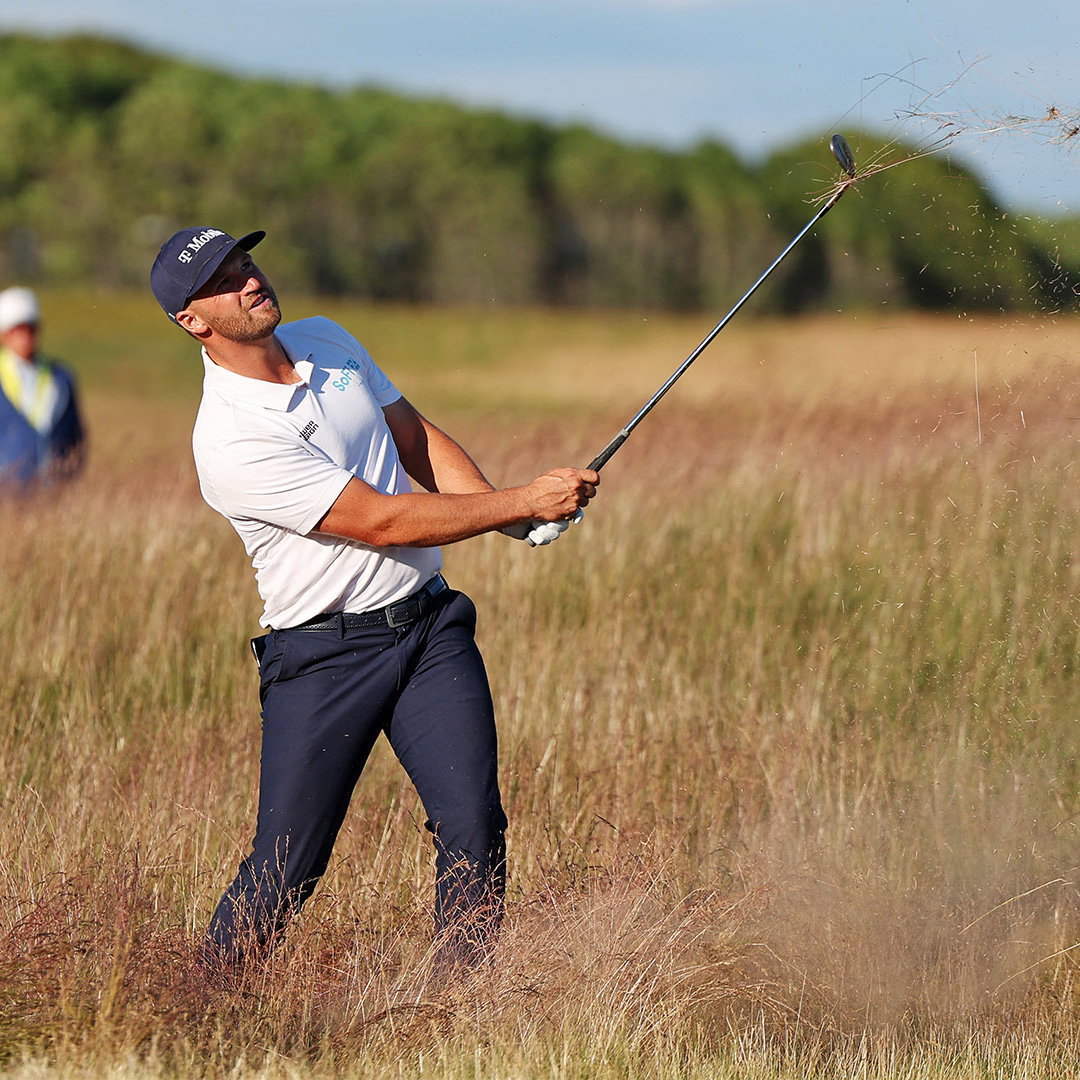 Wyndham Clark in action at the 2026 U.S. Open. Image: Reuters