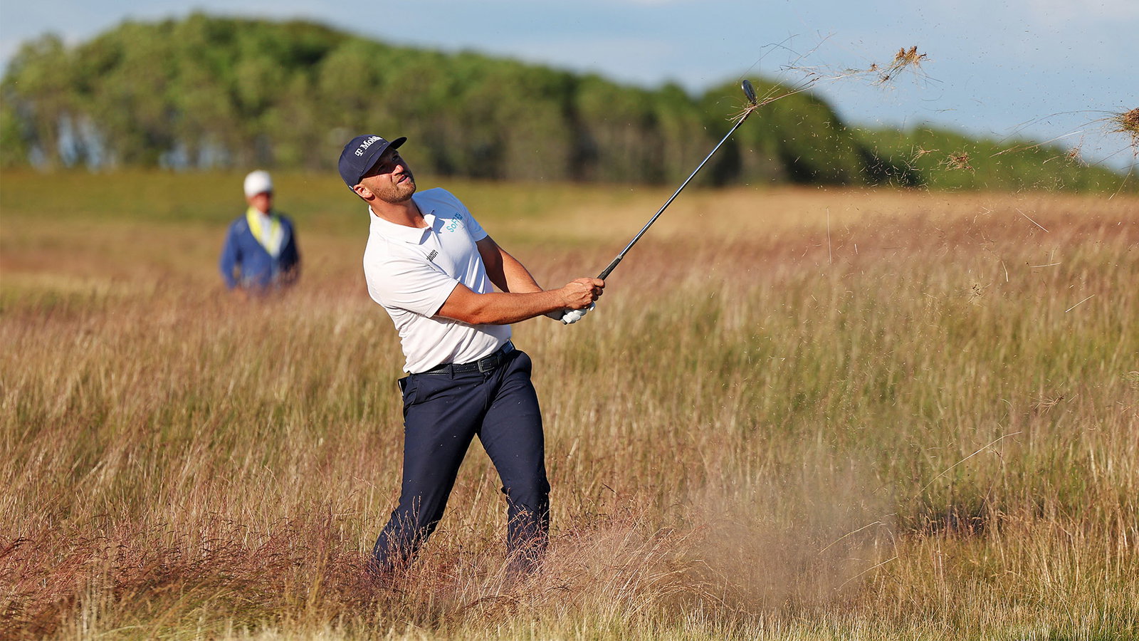 Wyndham Clark in action at the 2026 U.S. Open. Image: Reuters