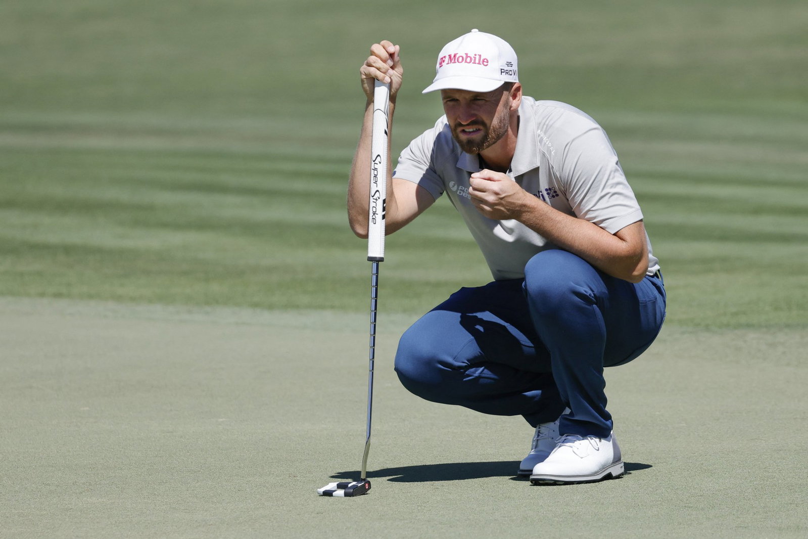 Wyndham Clark is among many PGA Tour players to use AimPoint