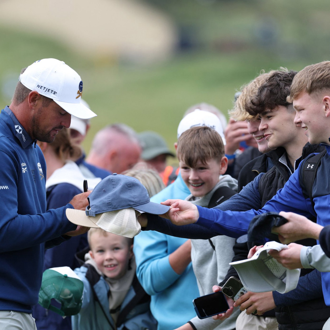 Bryson DeChambeau before the 2025 Open