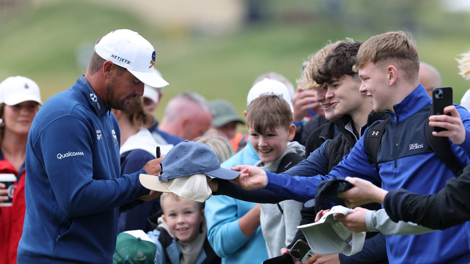 Bryson DeChambeau before the 2025 Open