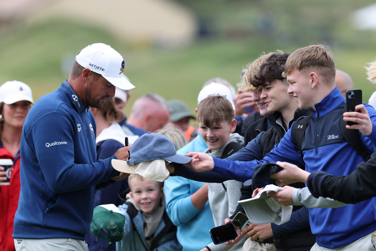 Bryson DeChambeau before the 2025 Open