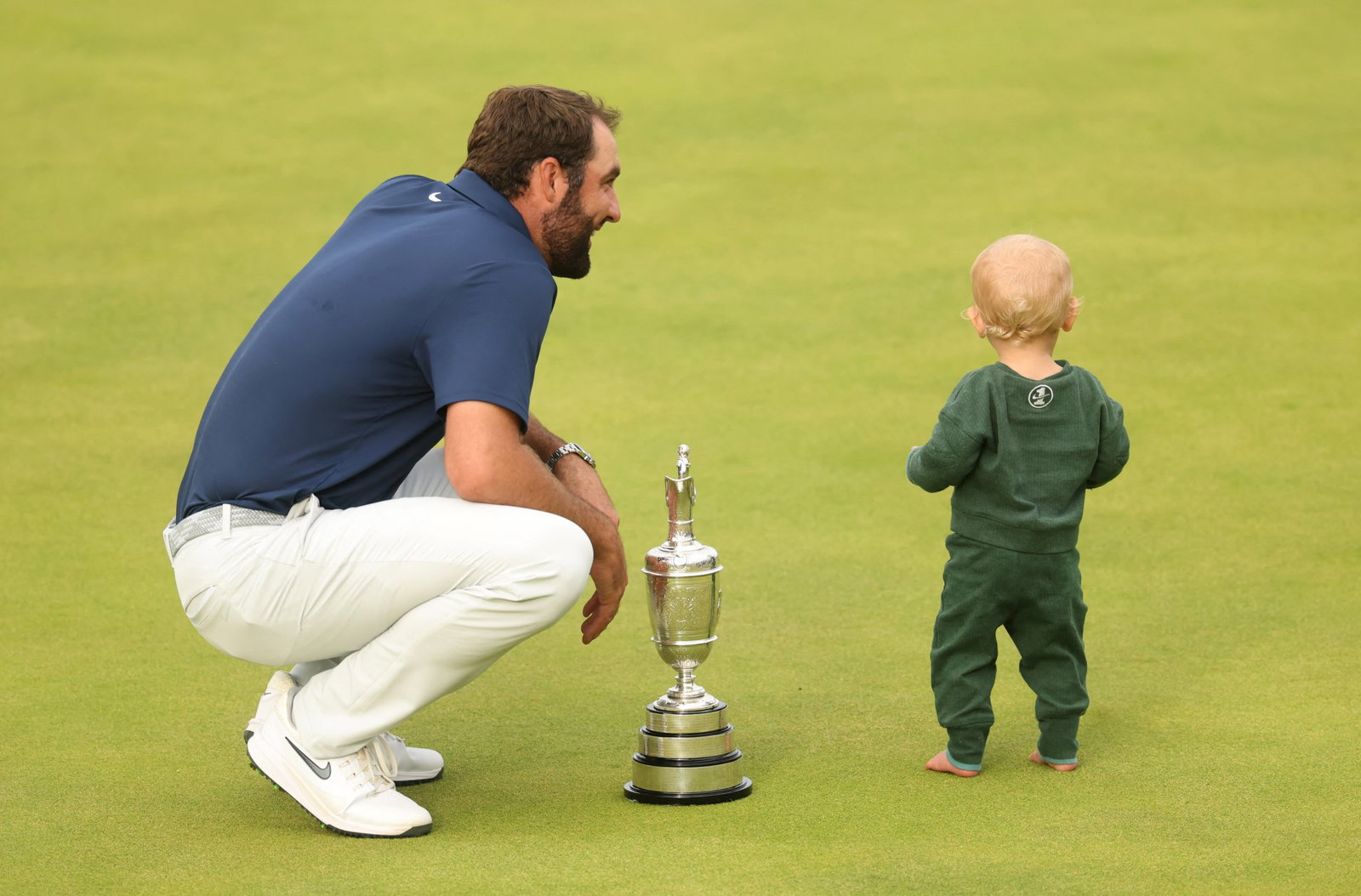 Scottie Scheffler is the reigning Open champion