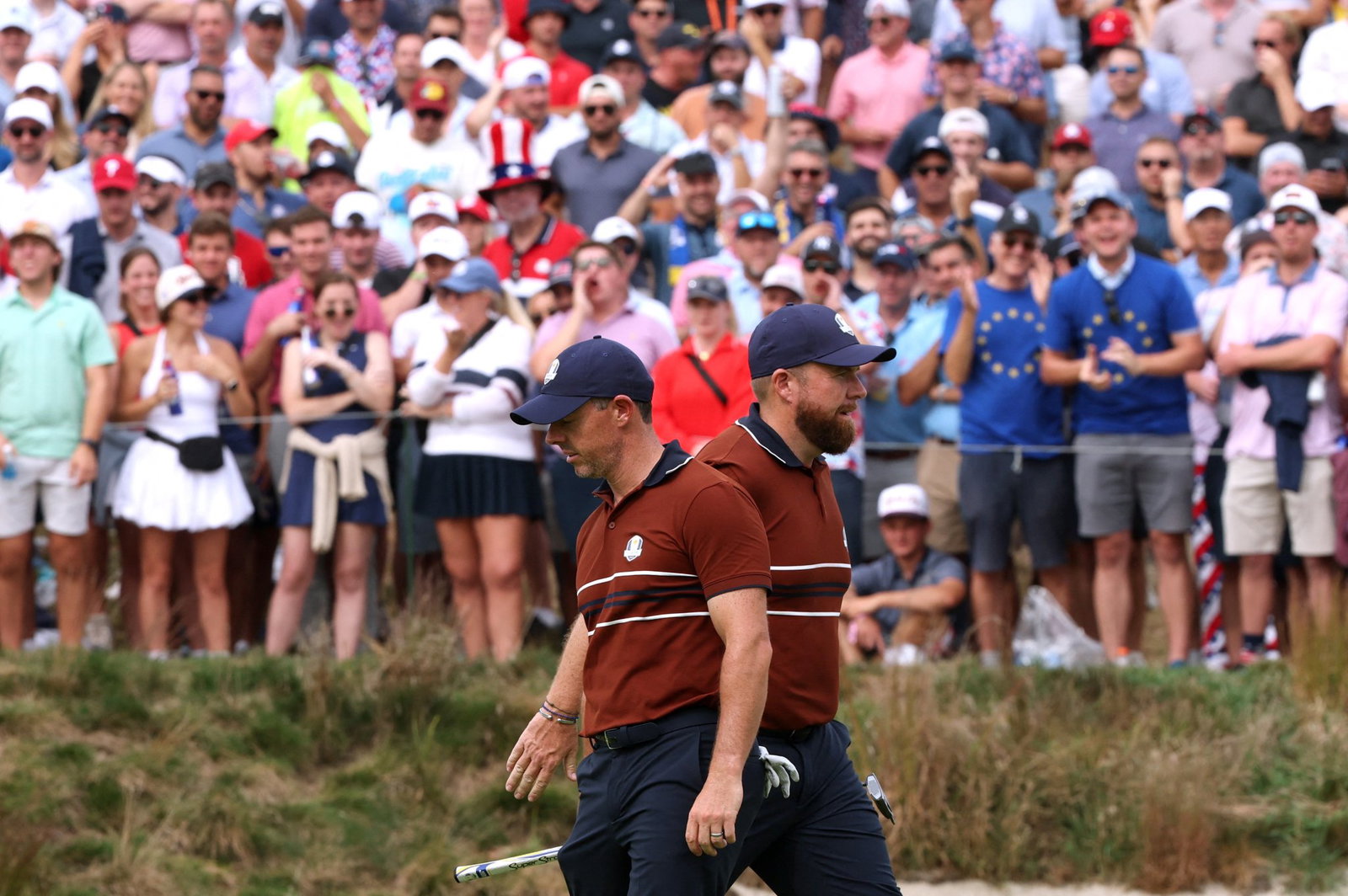 Rory McIlroy was the primary target at the 2025 Ryder Cup