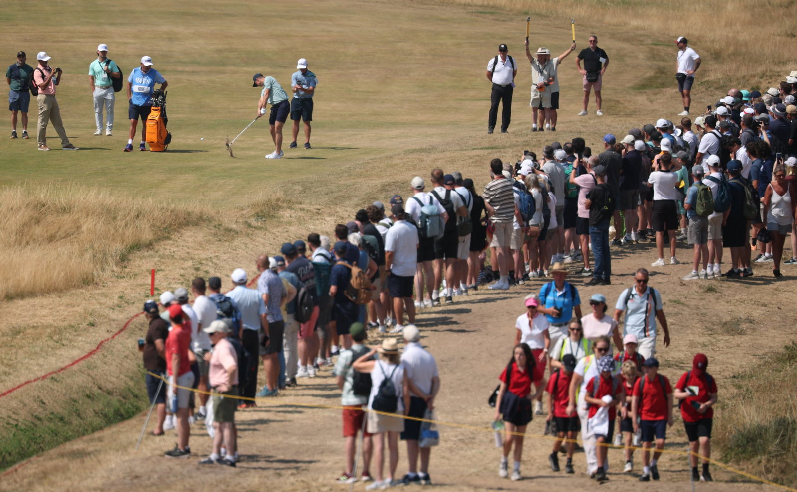 Tee times for the final round are unlikely to be brought forward