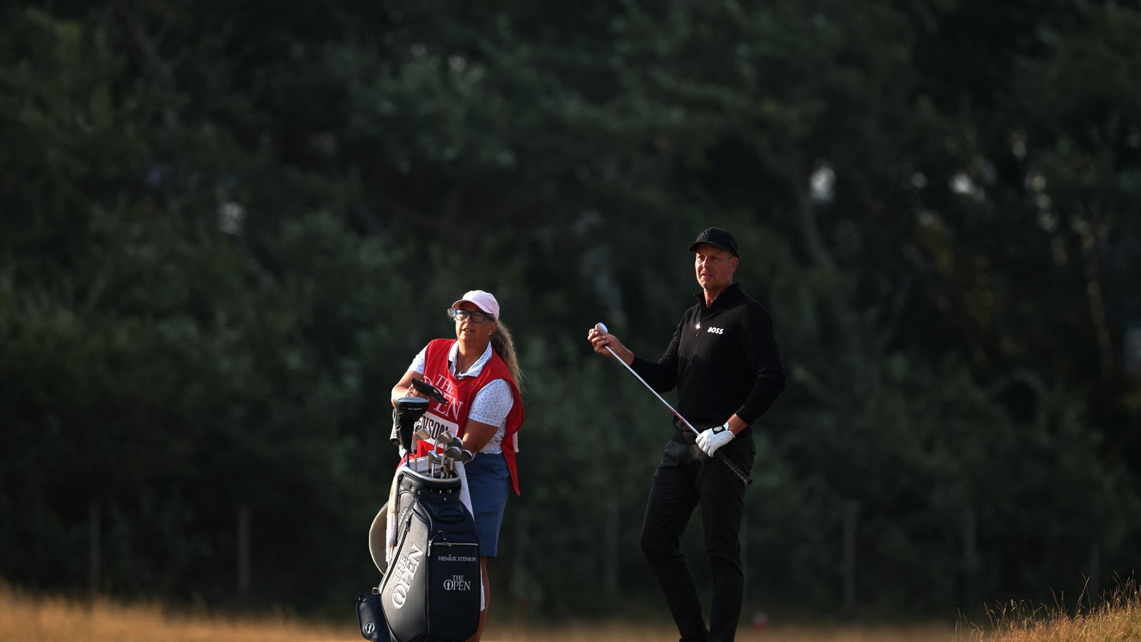 Henrik Stenson and Fanny Sunesson
