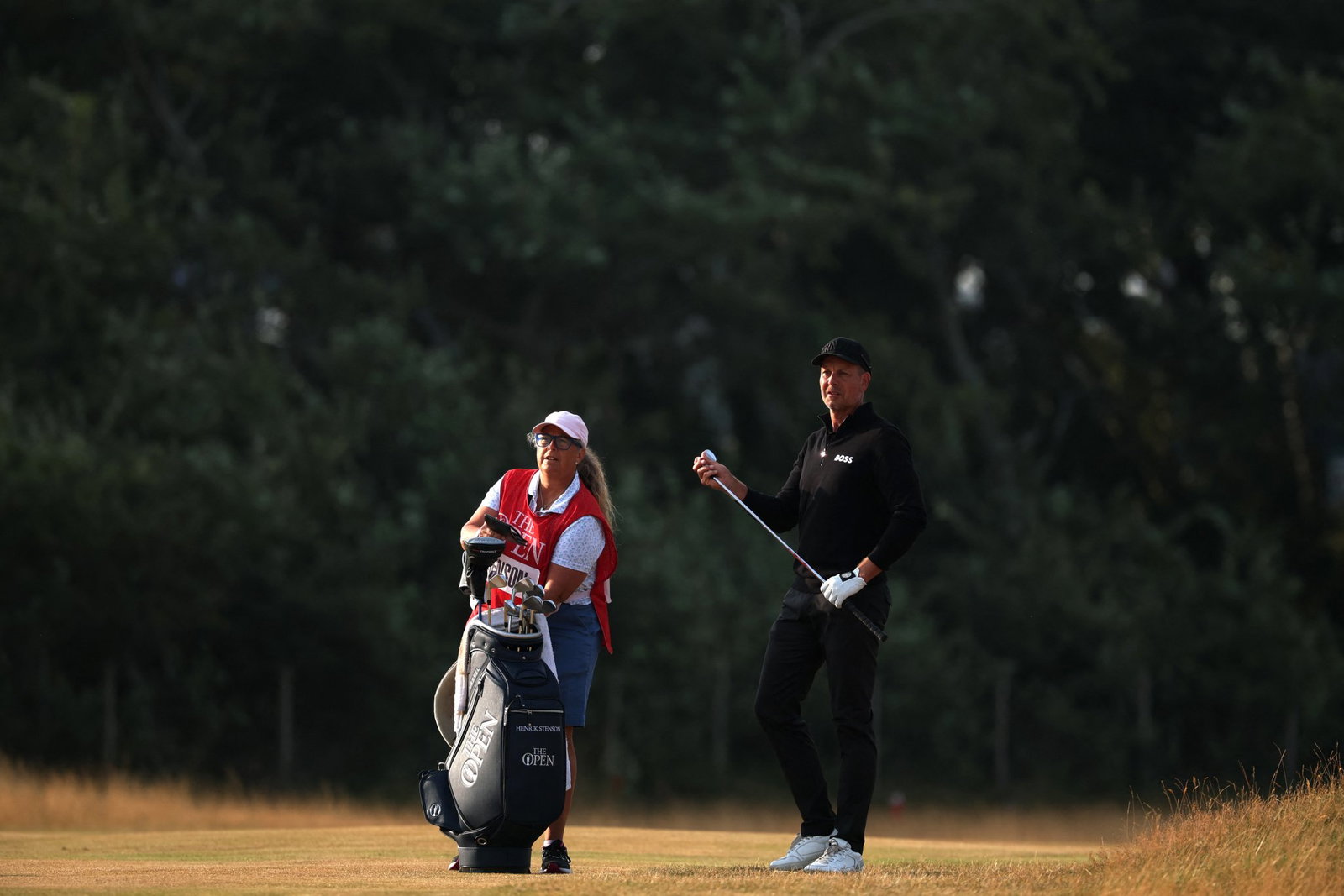 Henrik Stenson and Fanny Sunesson