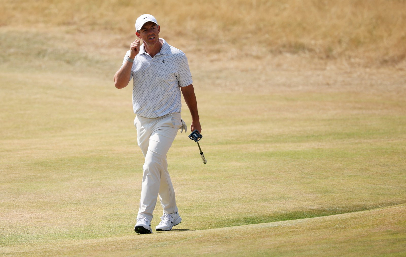 Rory McIlroy fought back on day two at The Open