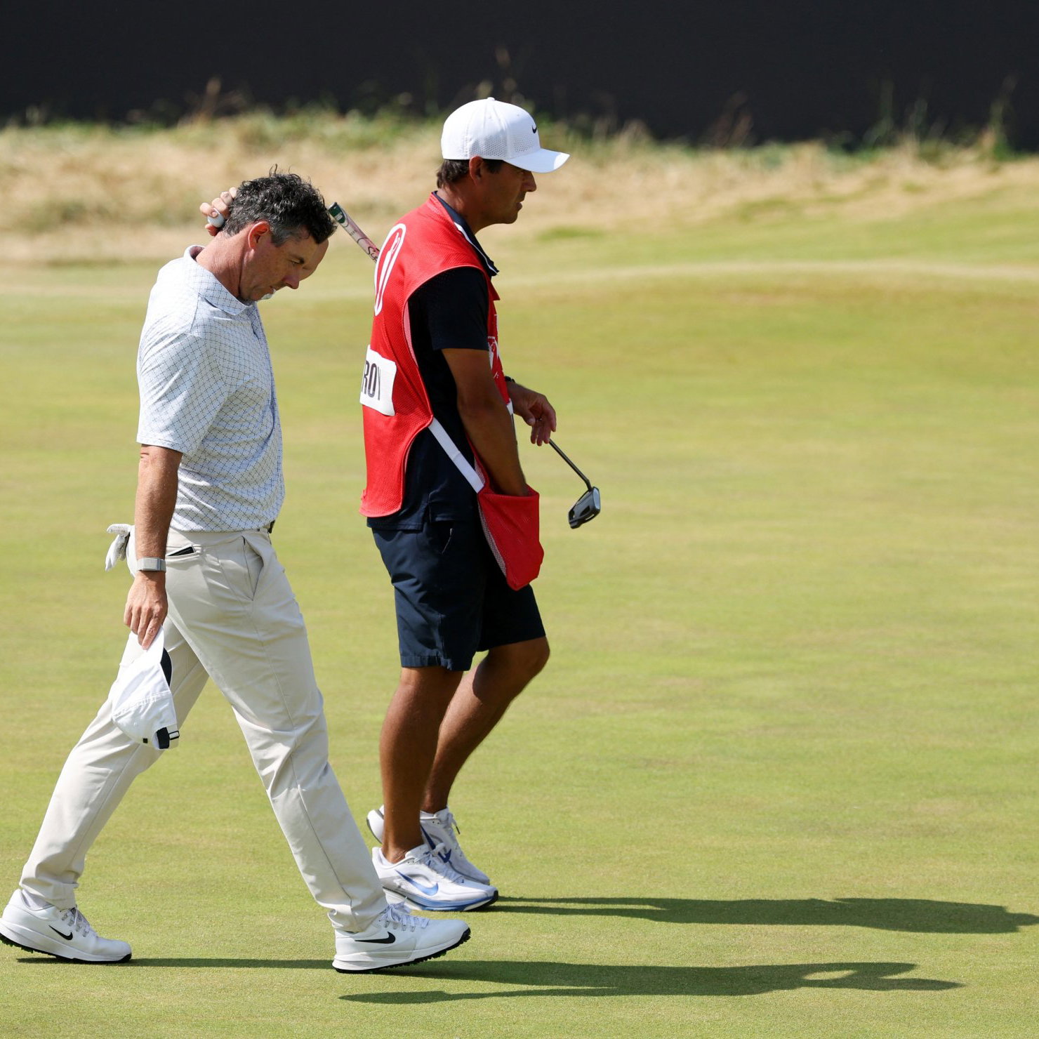 Rory McIlroy and his caddie Harry Diamond