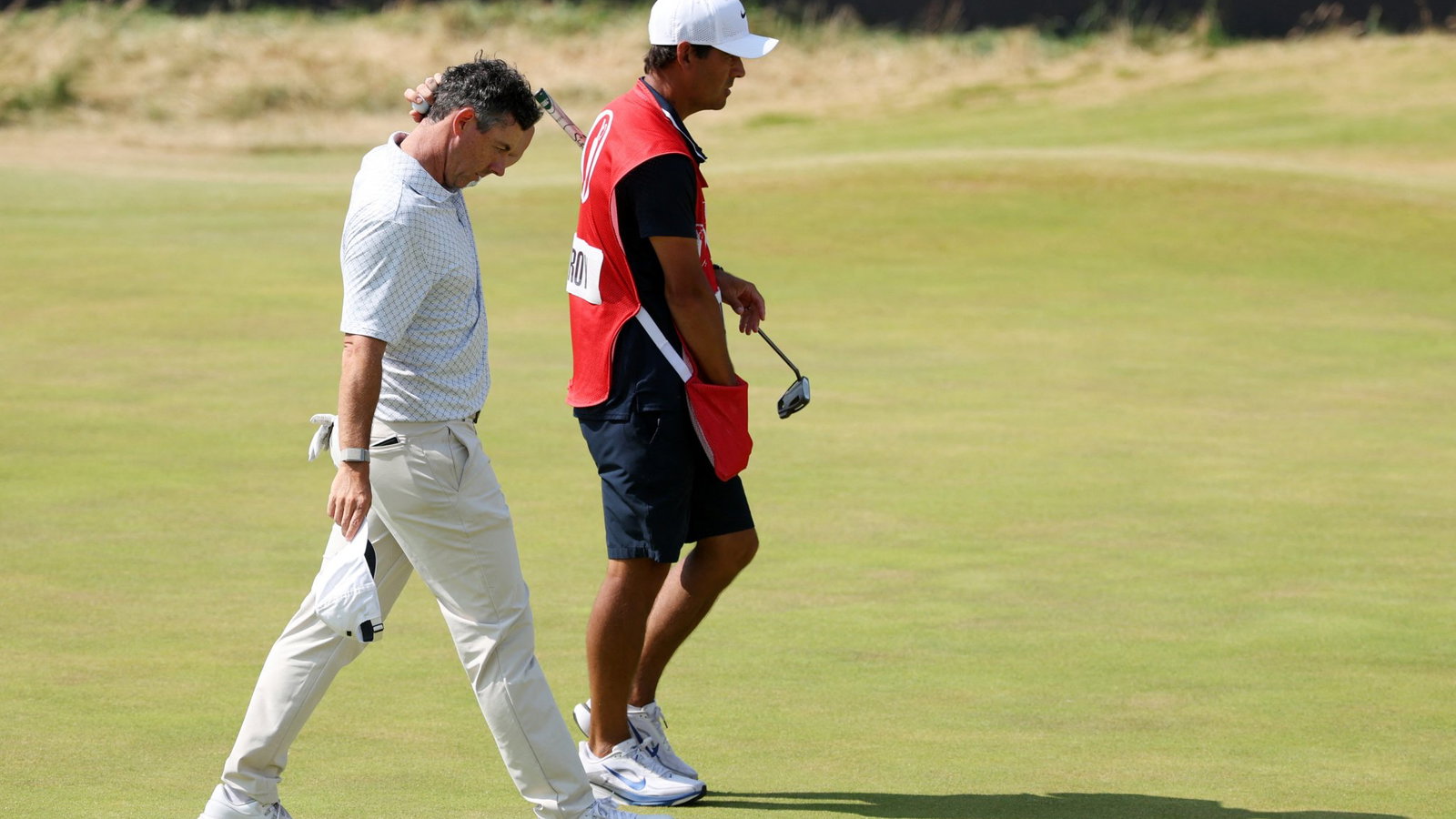 Rory McIlroy and his caddie Harry Diamond