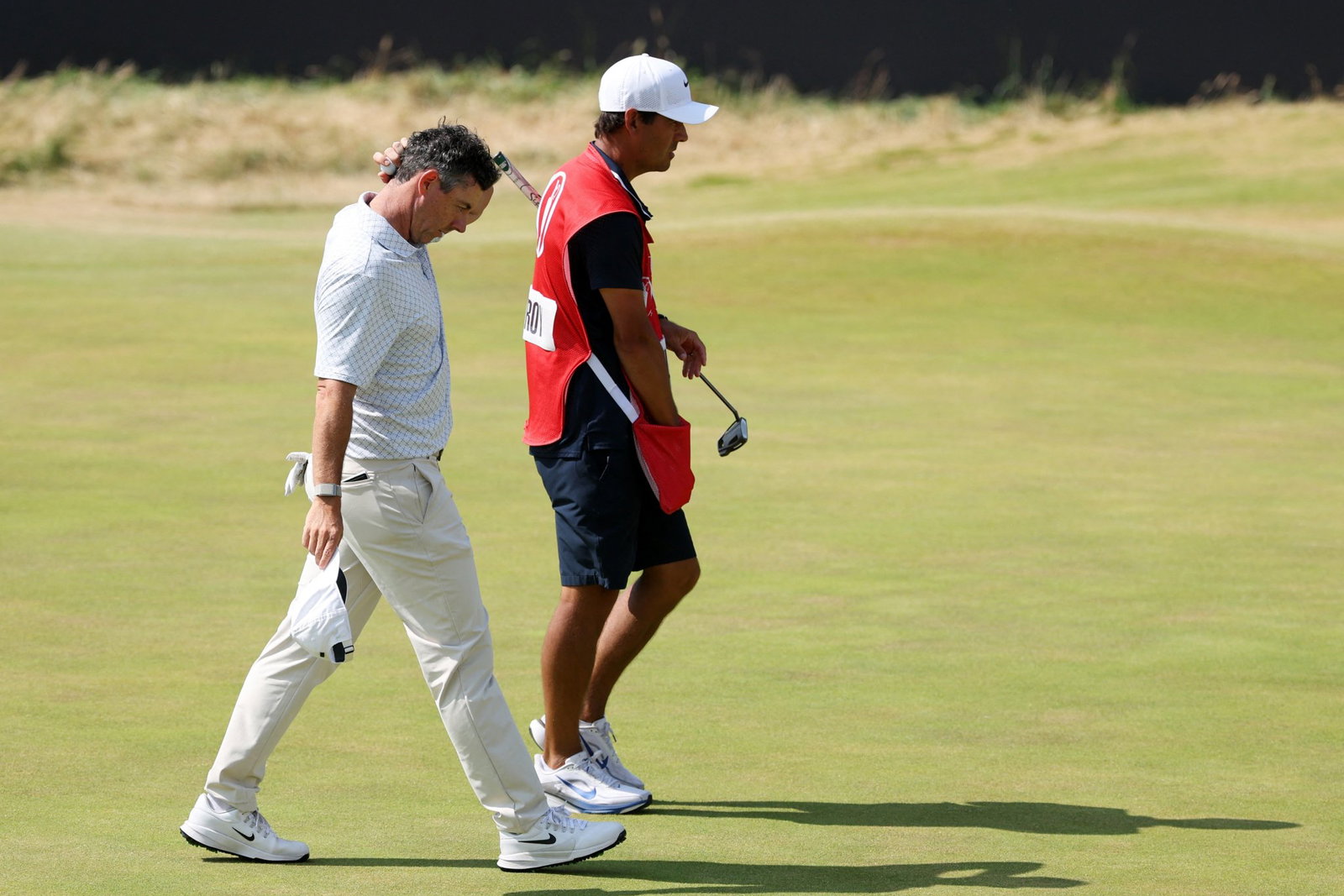 Rory McIlroy and his caddie Harry Diamond