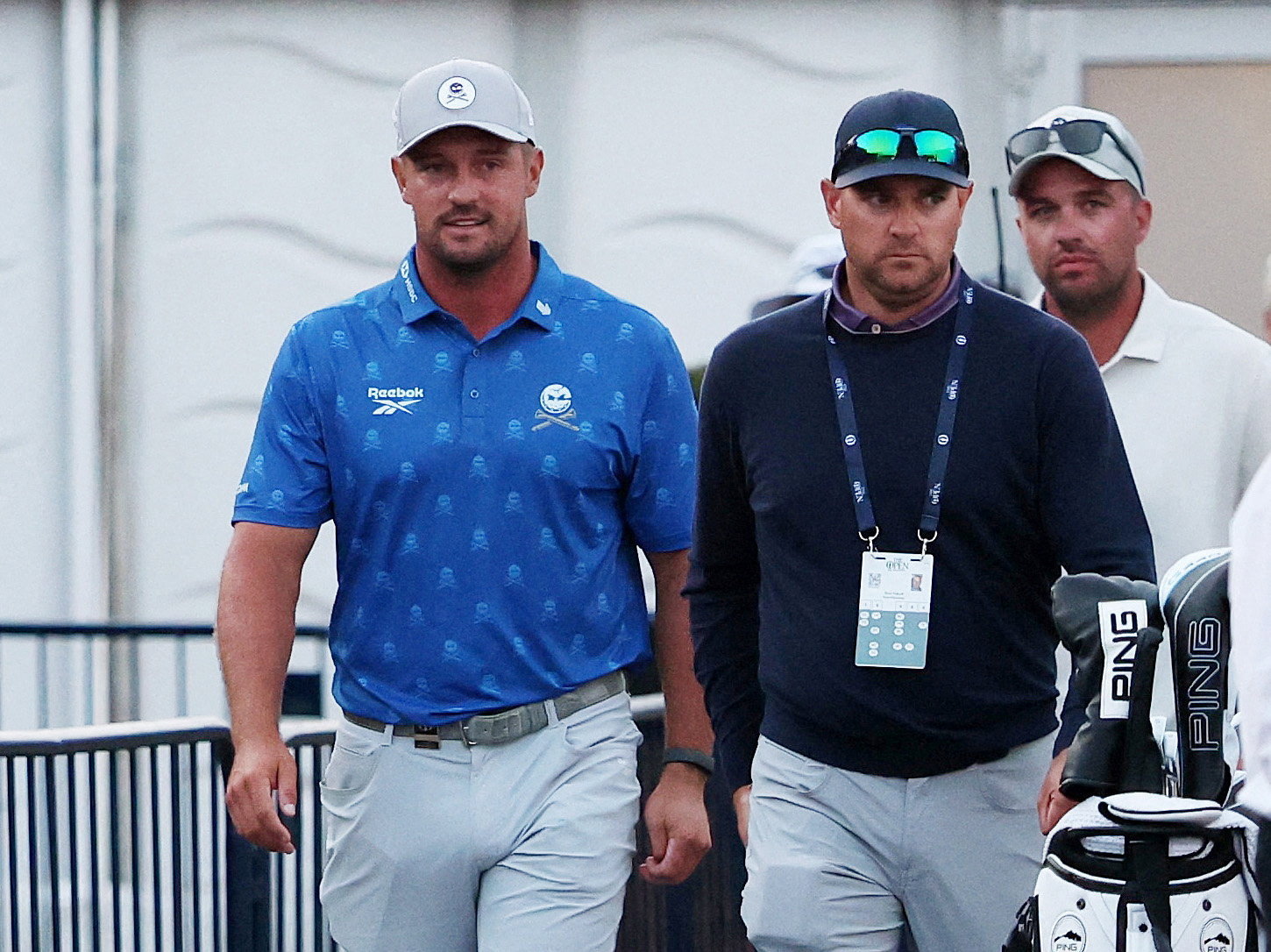 Bryson DeChambeau and his agent Brett Falkoff