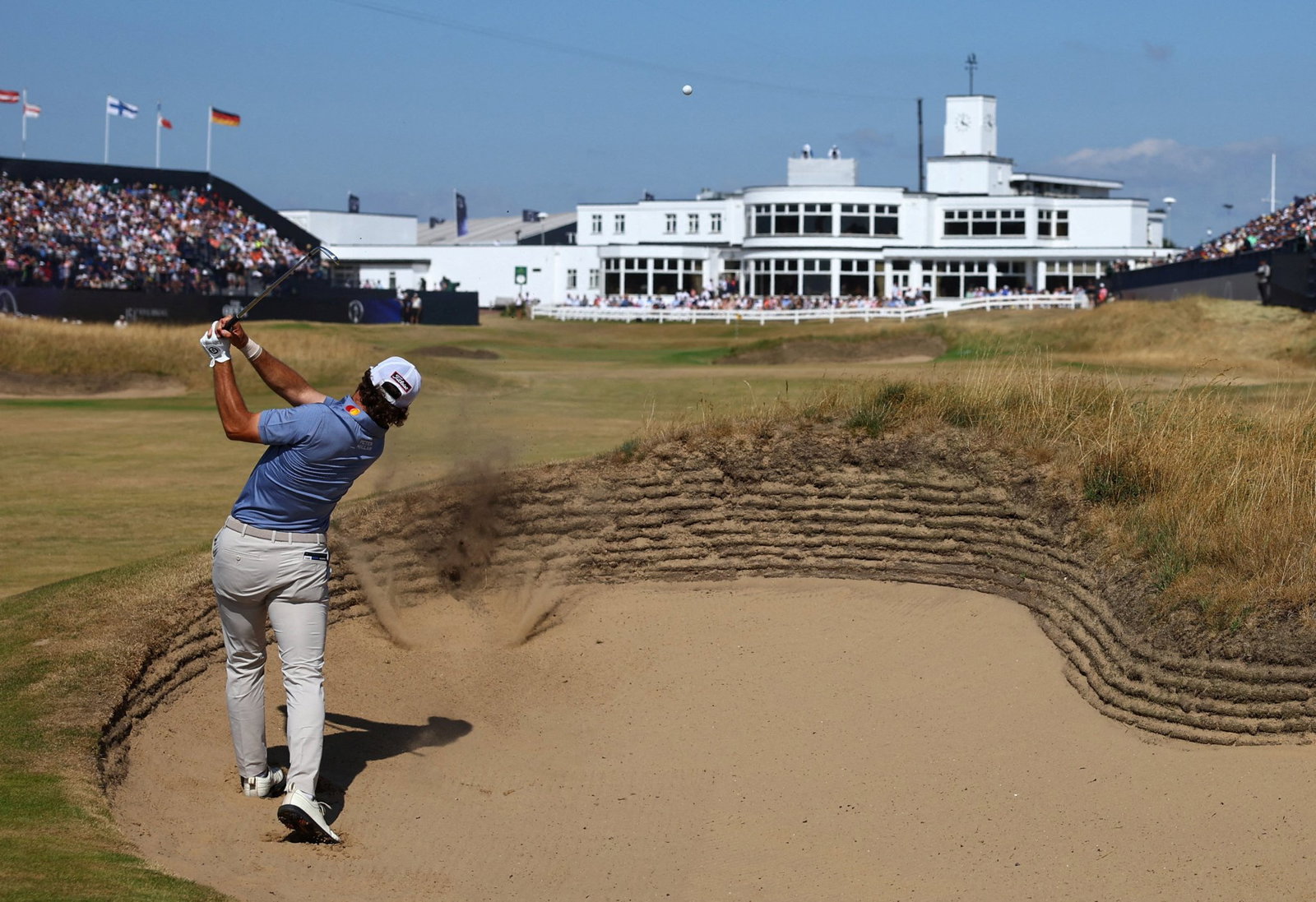 Cameron Young said he was proud of his efforts at Royal Birkdale