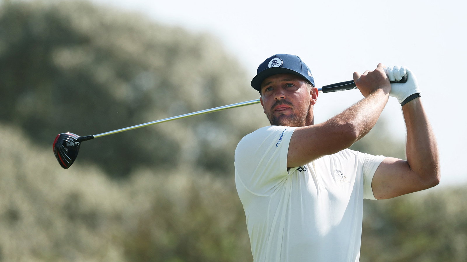Bryson DeChambeau in action during the The 154th Open Championship. Image: Reuters