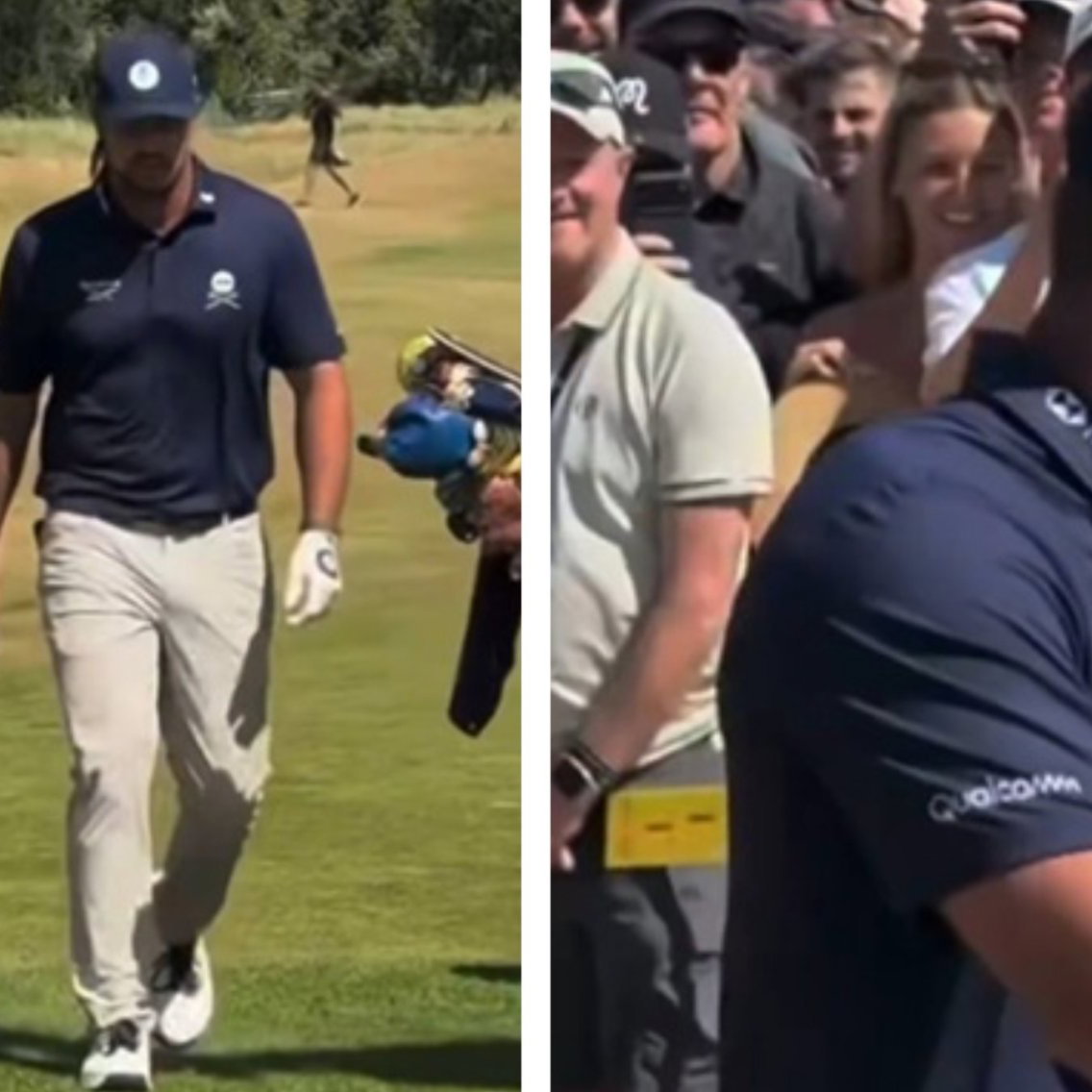 NEW video footage from The Open