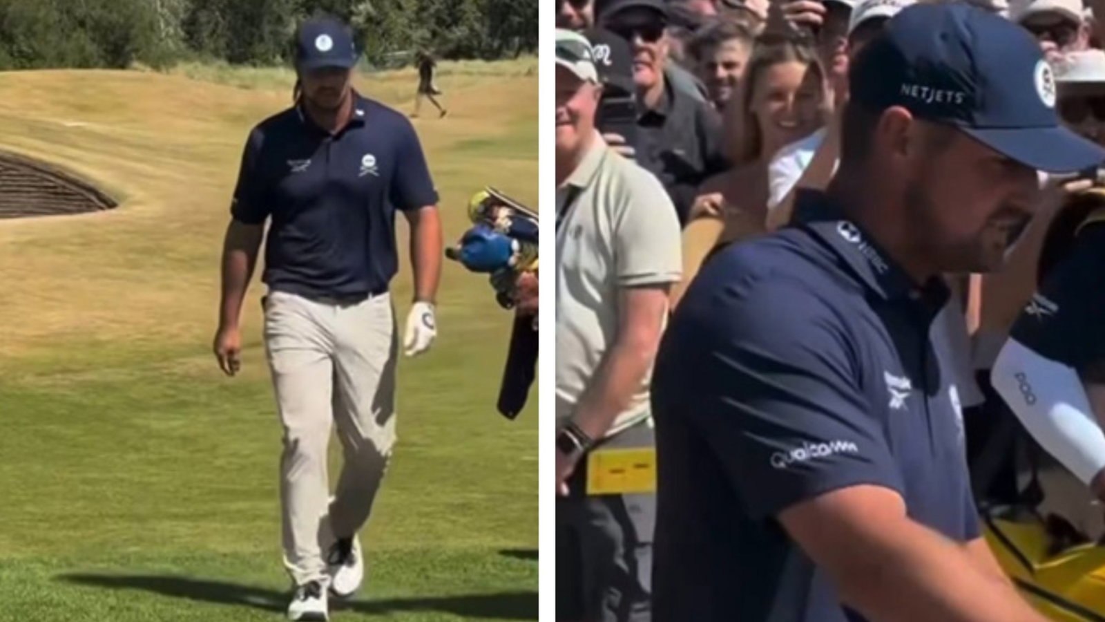 NEW video footage from The Open