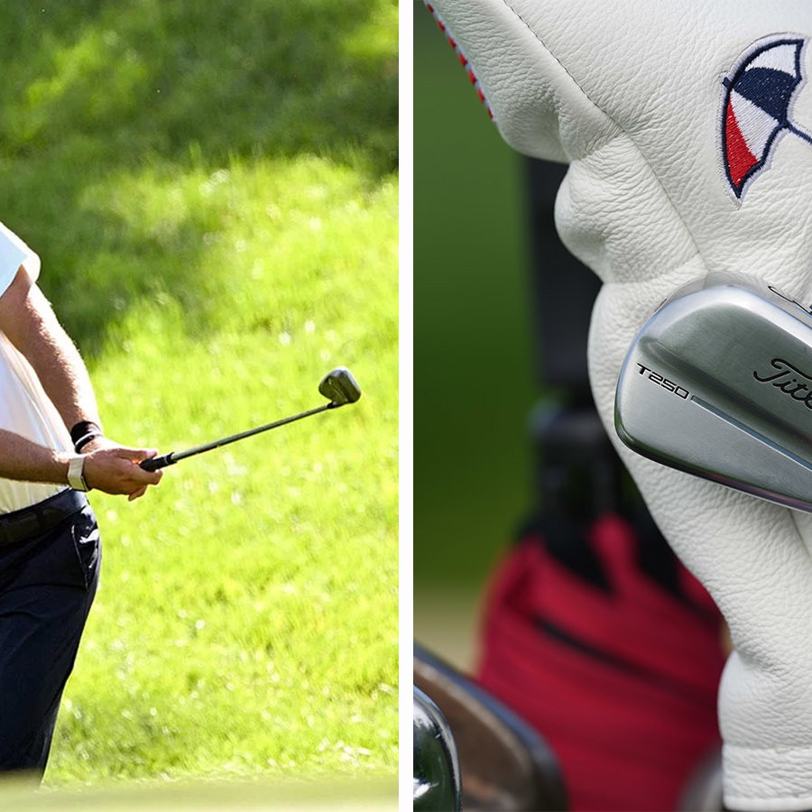Jackson Koivun. Images: Reuters, Courtesy Titleist