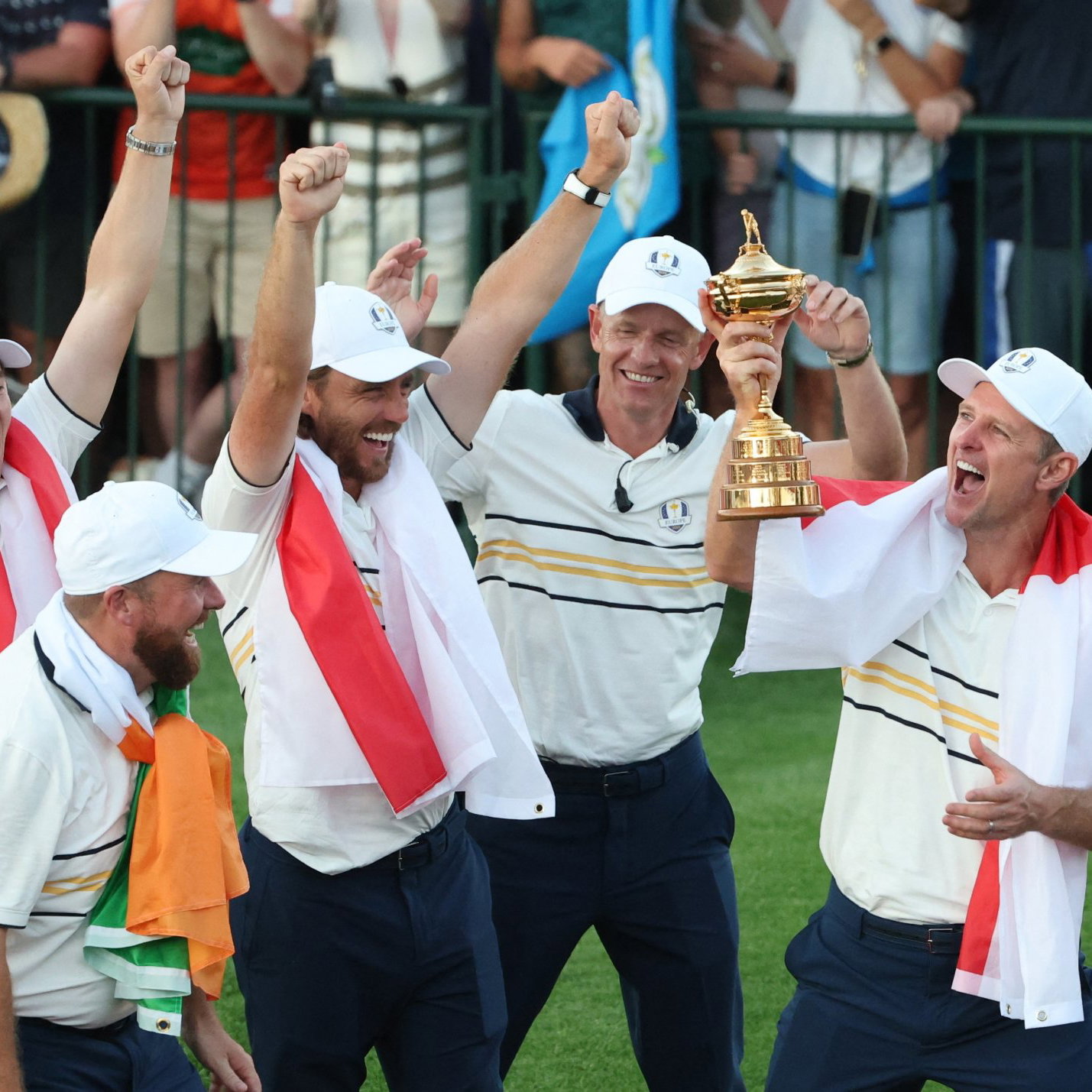 European Ryder Cup team at Bethpage