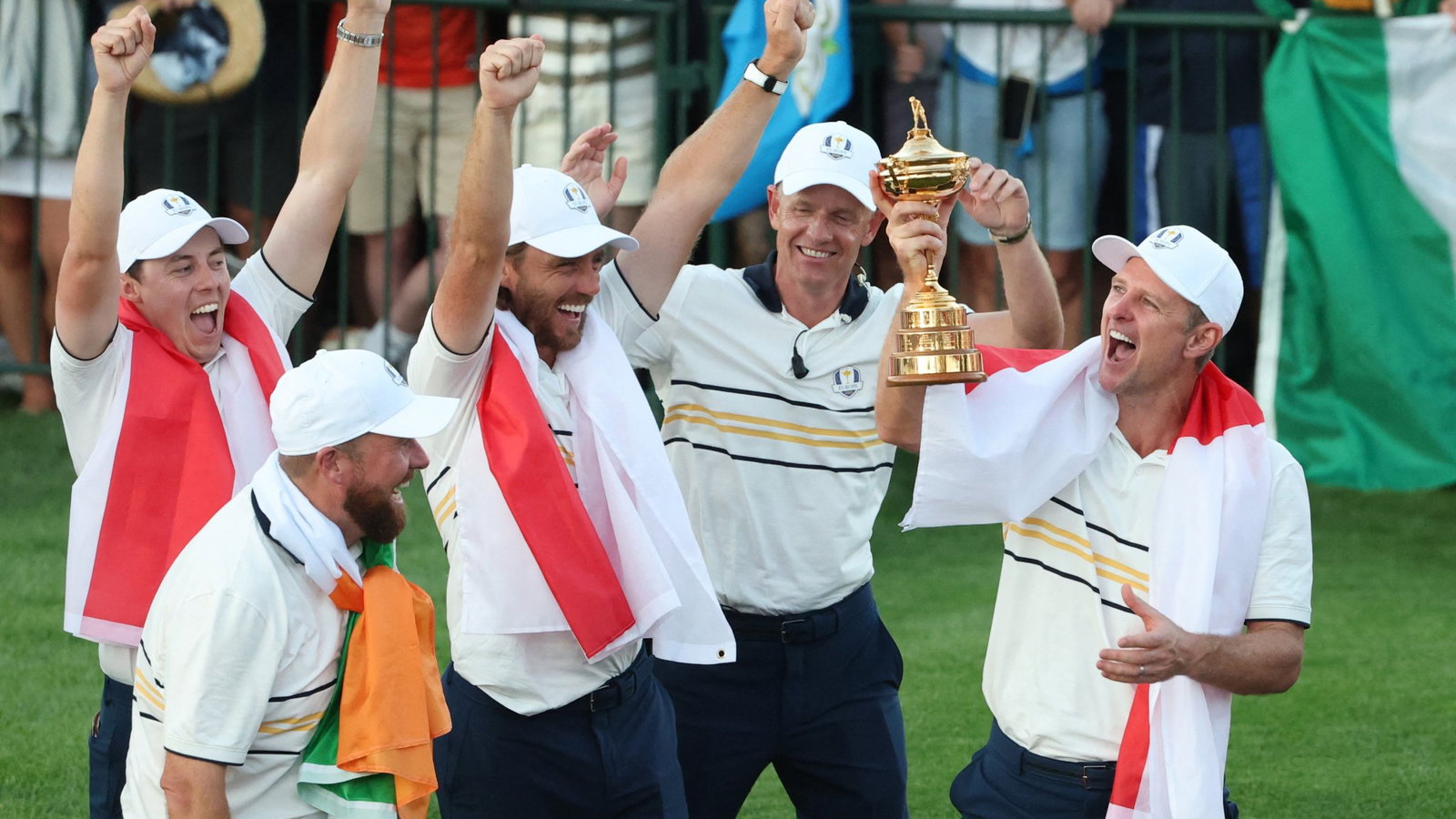 European Ryder Cup team at Bethpage