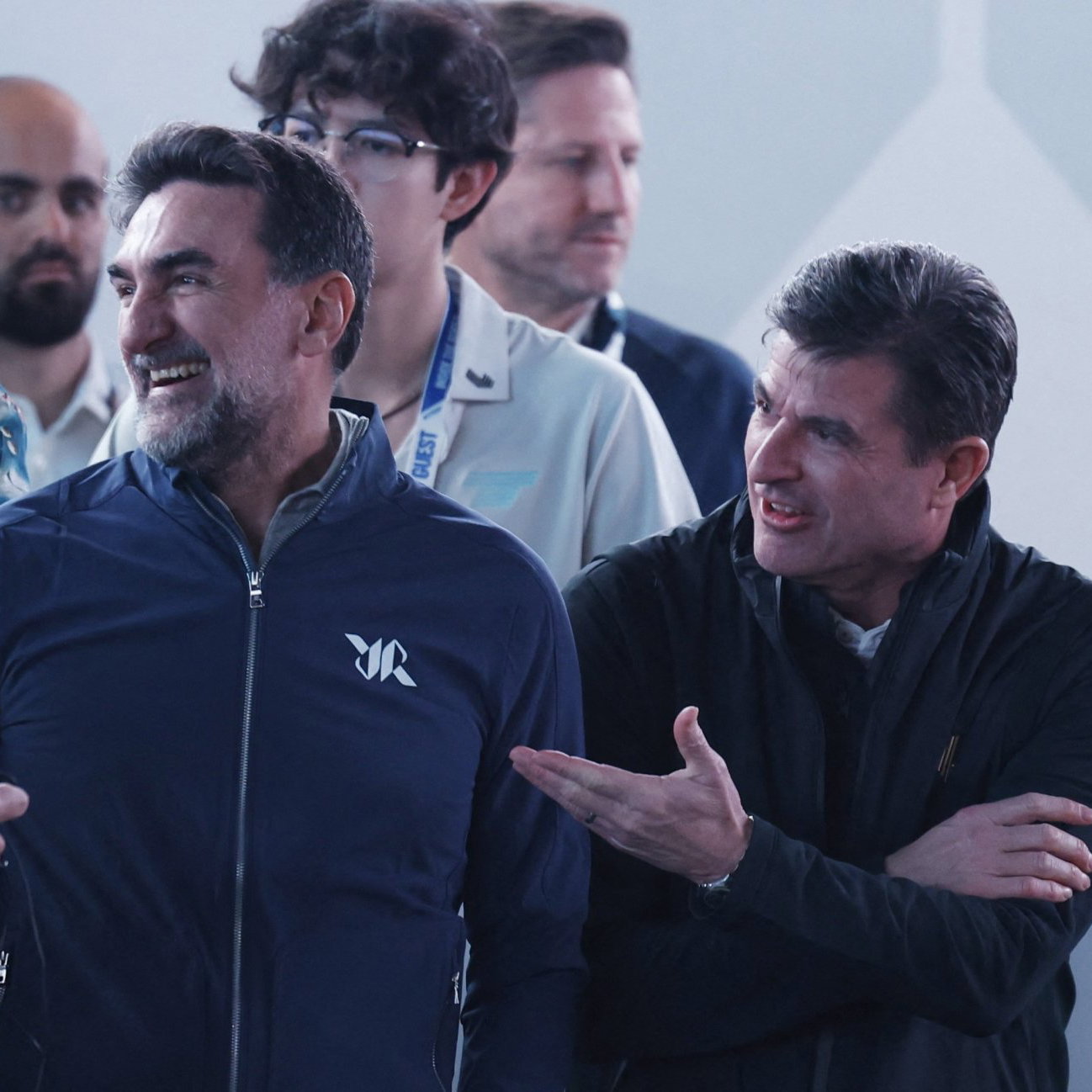 LIV Golf CEO Scott O'Neil and former chairman Yasir Al-Rumayyan