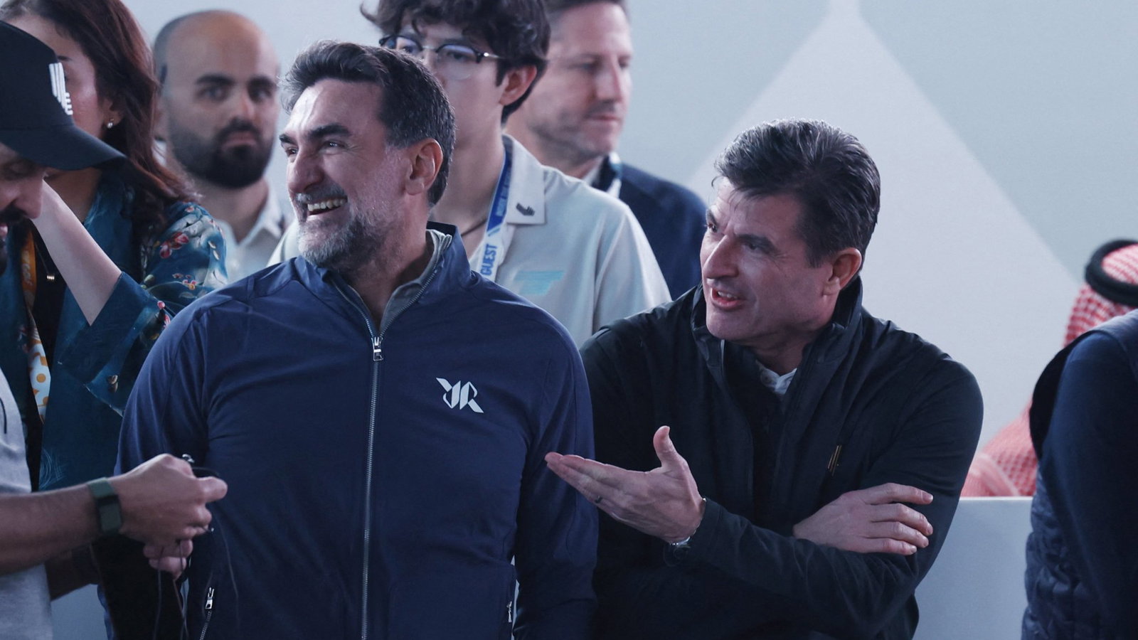 LIV Golf CEO Scott O'Neil and former chairman Yasir Al-Rumayyan