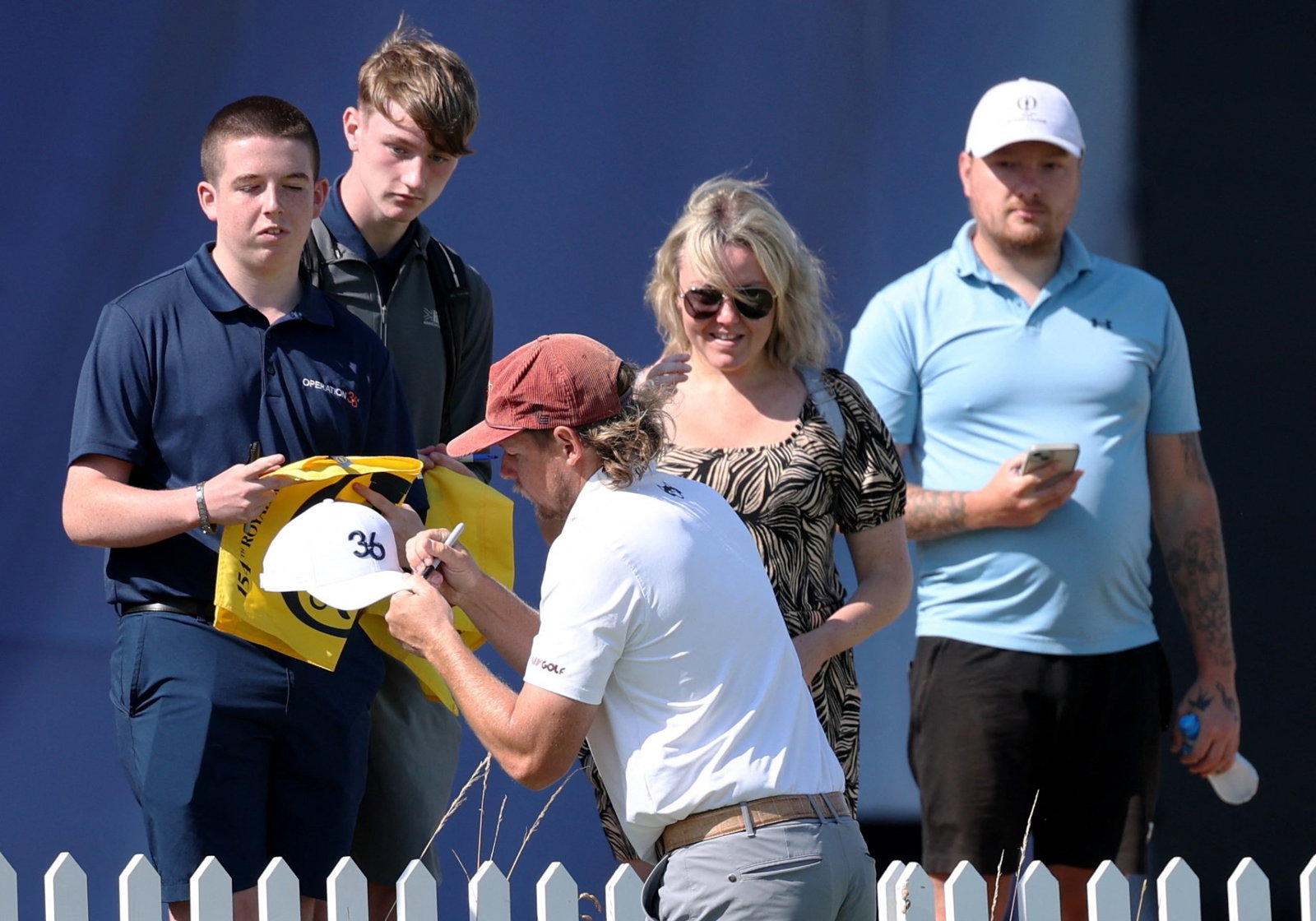 Cameron Smith has told reporters LIV Golf's future is still up in the air