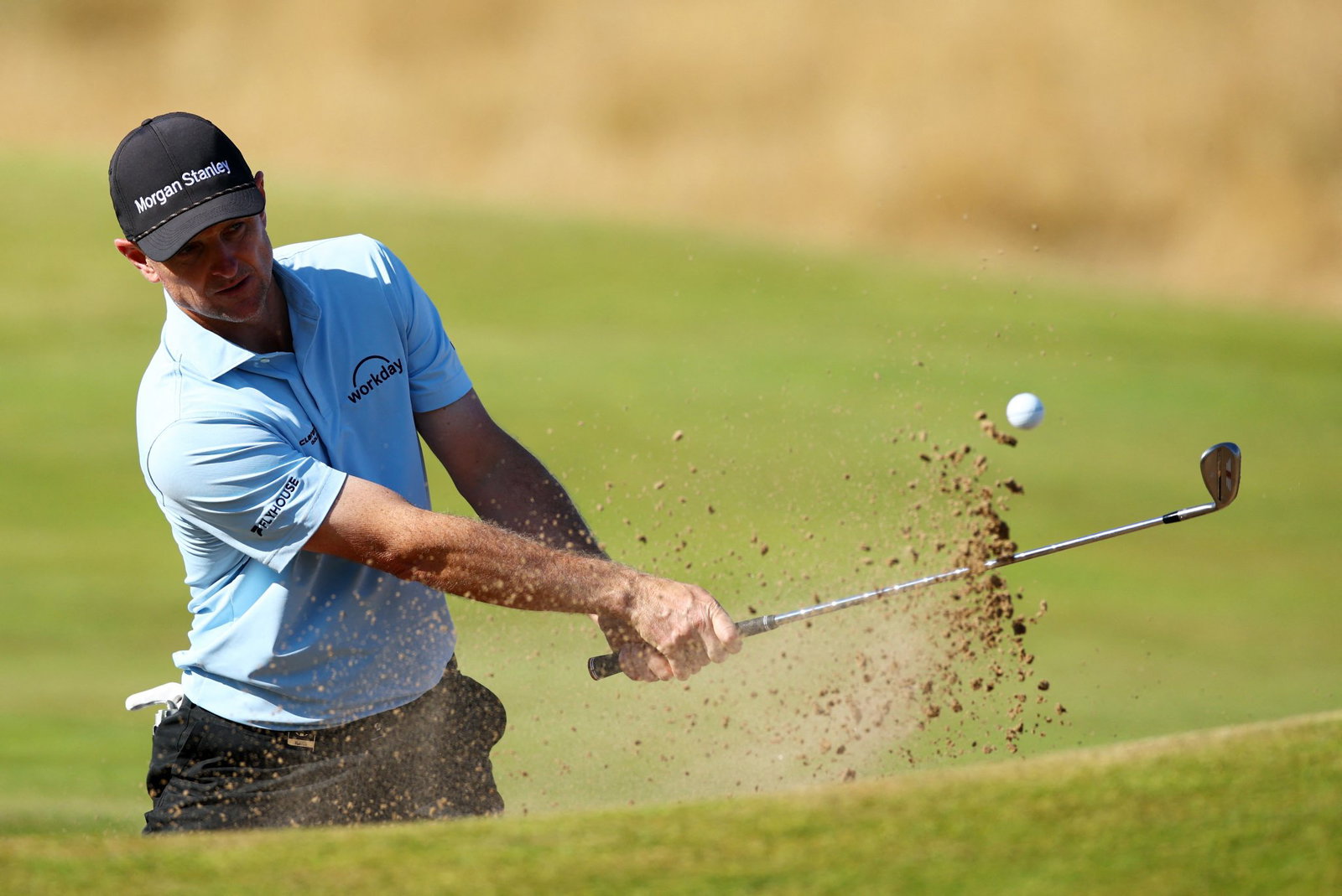 Rose in action at The Open last month