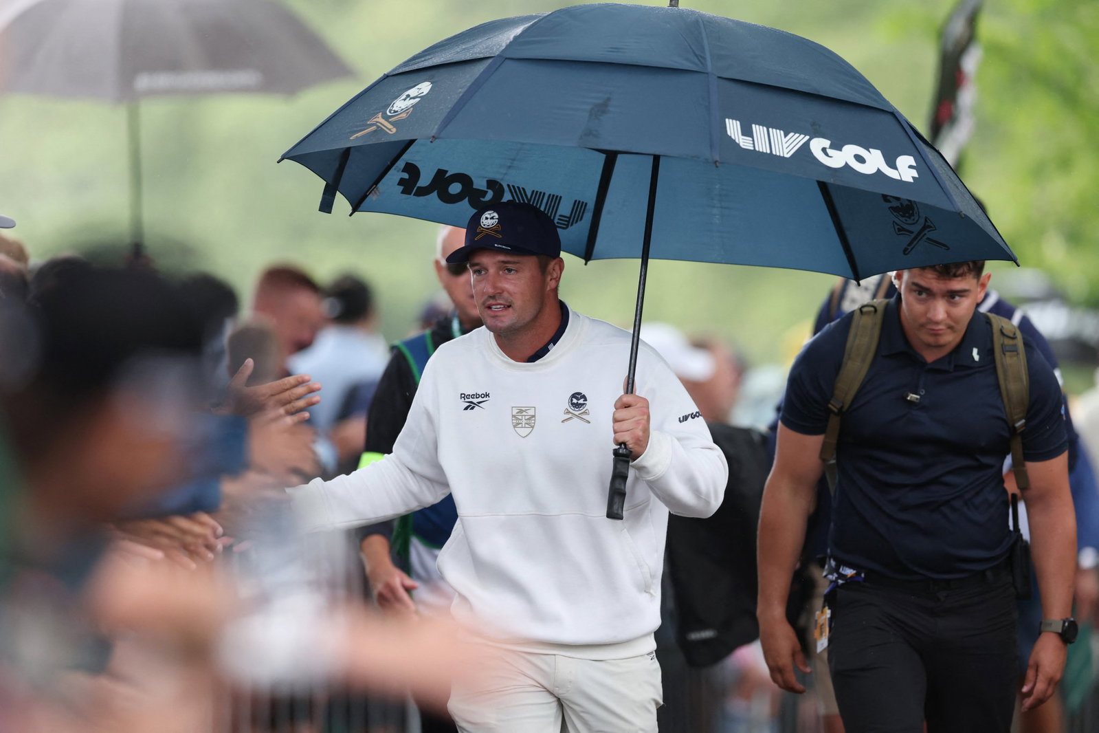 Bryson DeChambeau led a players' only meeting