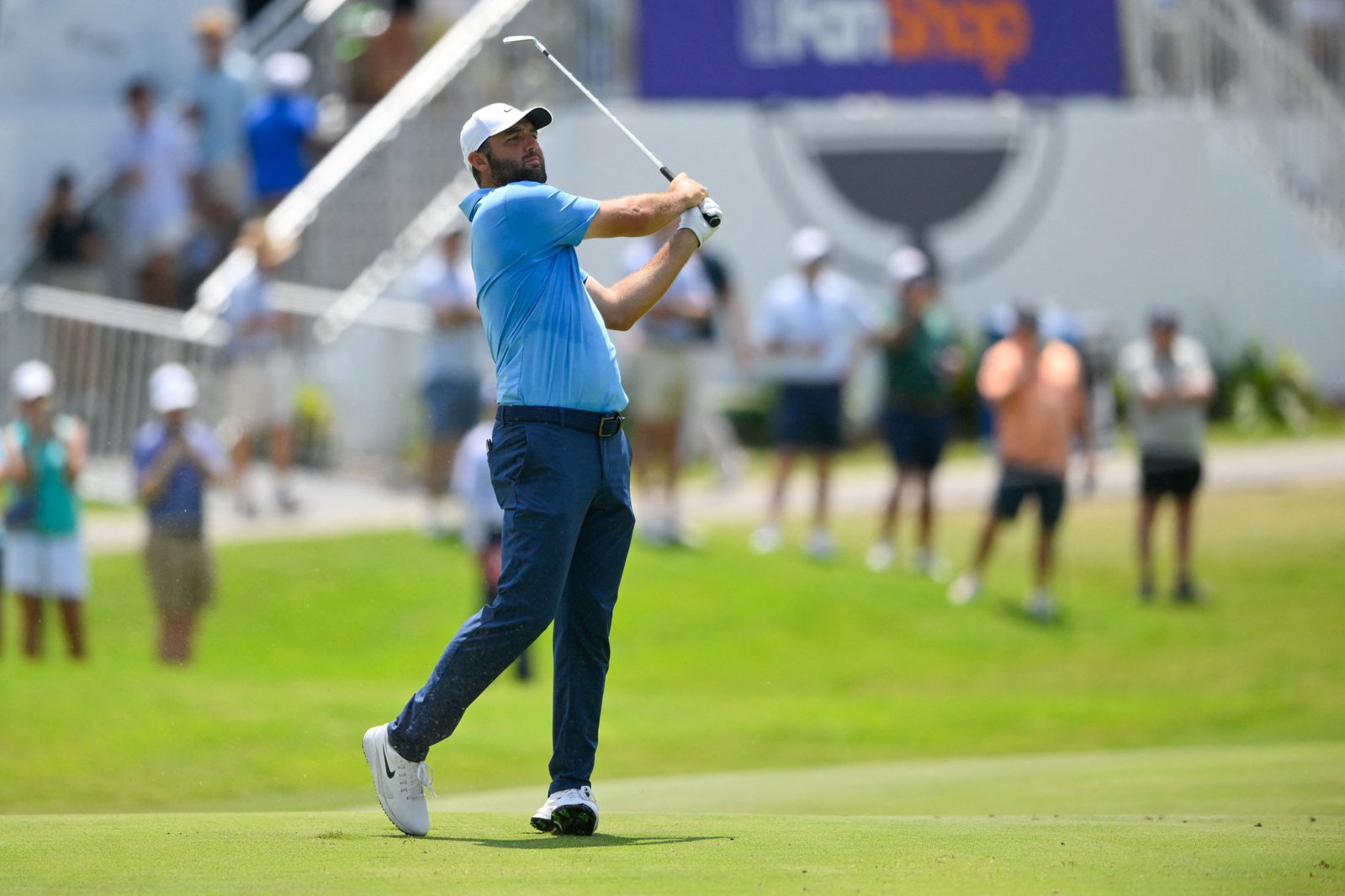 Scottie Scheffler leads the FedEx Cup