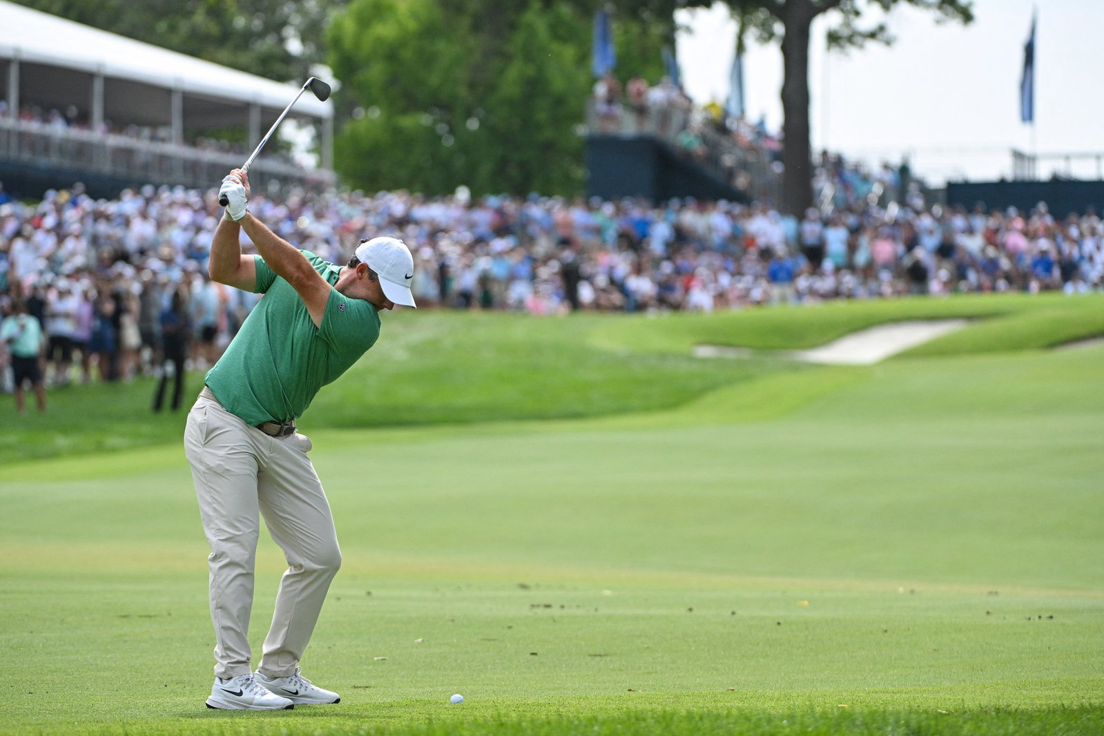 Rory McIlroy praised Wyndham Clark's character after the American claimed the BMW Championship