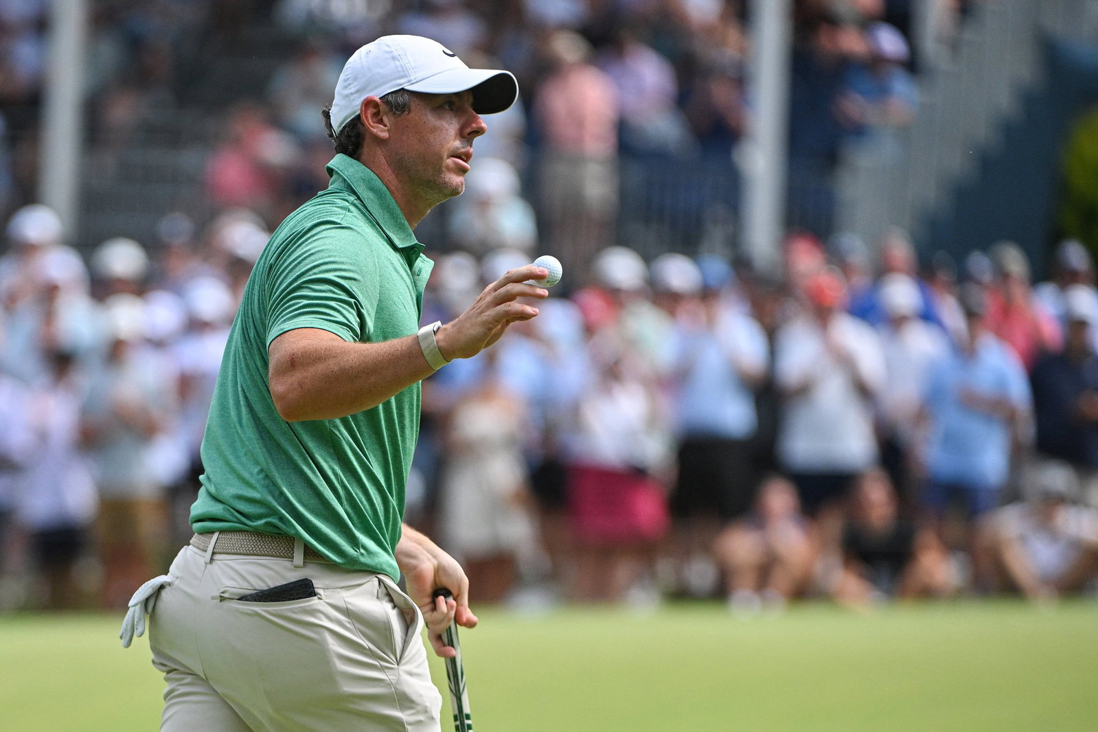 McIlroy finished solo third at the BMW