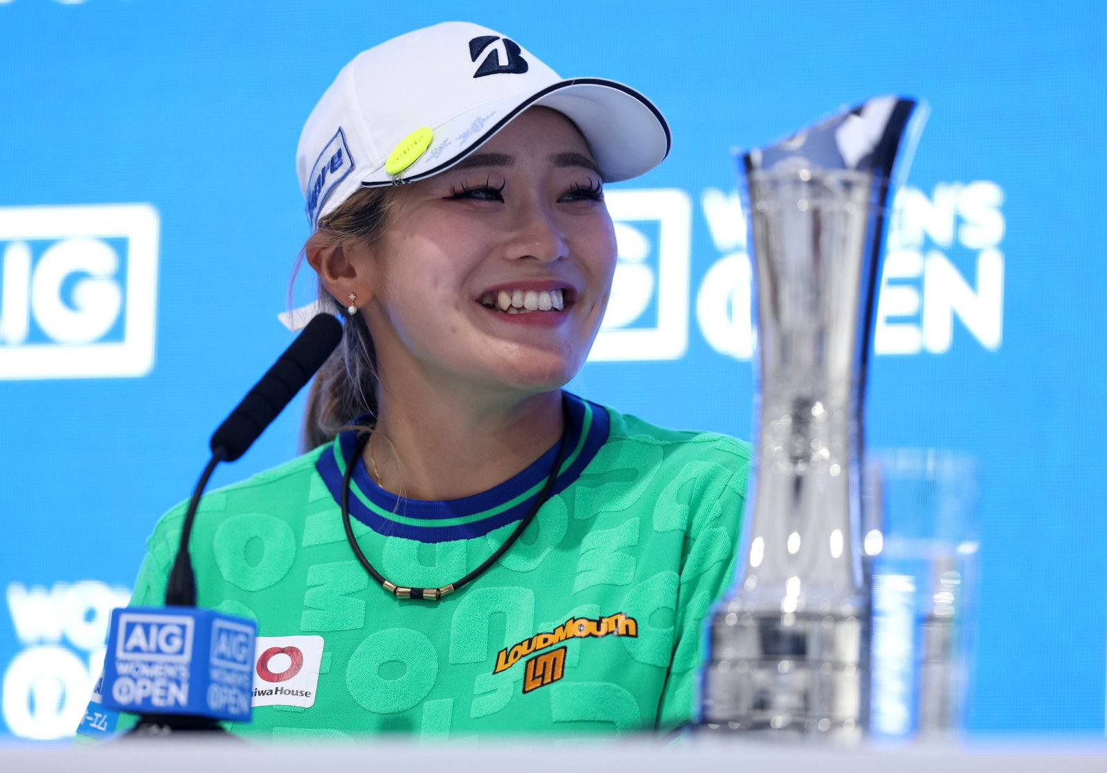 Shiho Kuwaki won the AIG Women's Open