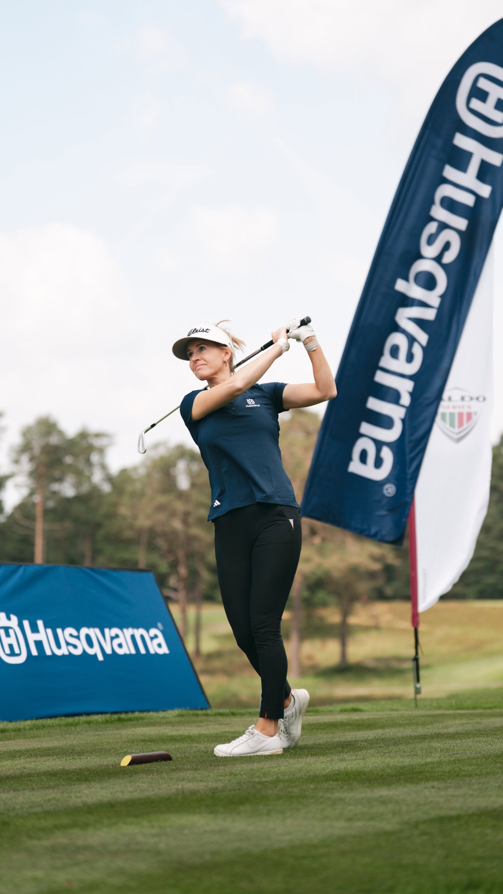 Iona Stephen in action (Photo: Husqvarna)