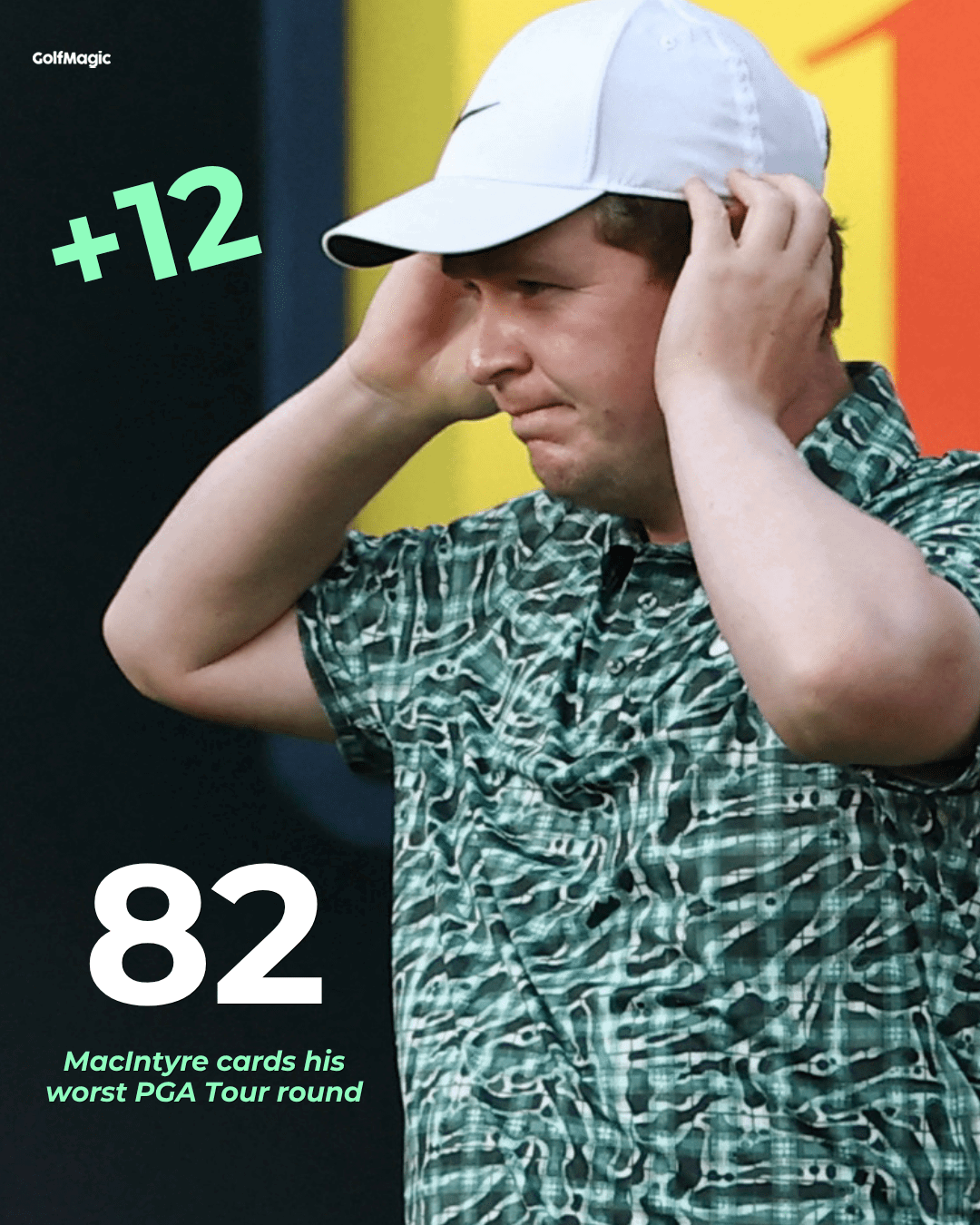 MacIntyre found the water four times in R1
