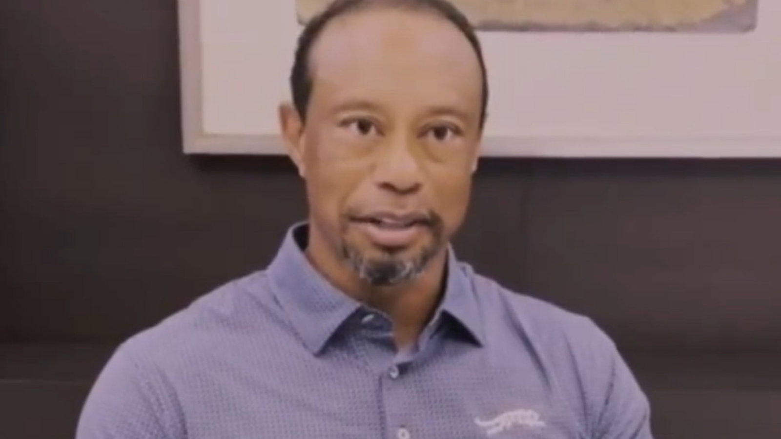Woods sent a heartfelt message to Begay 