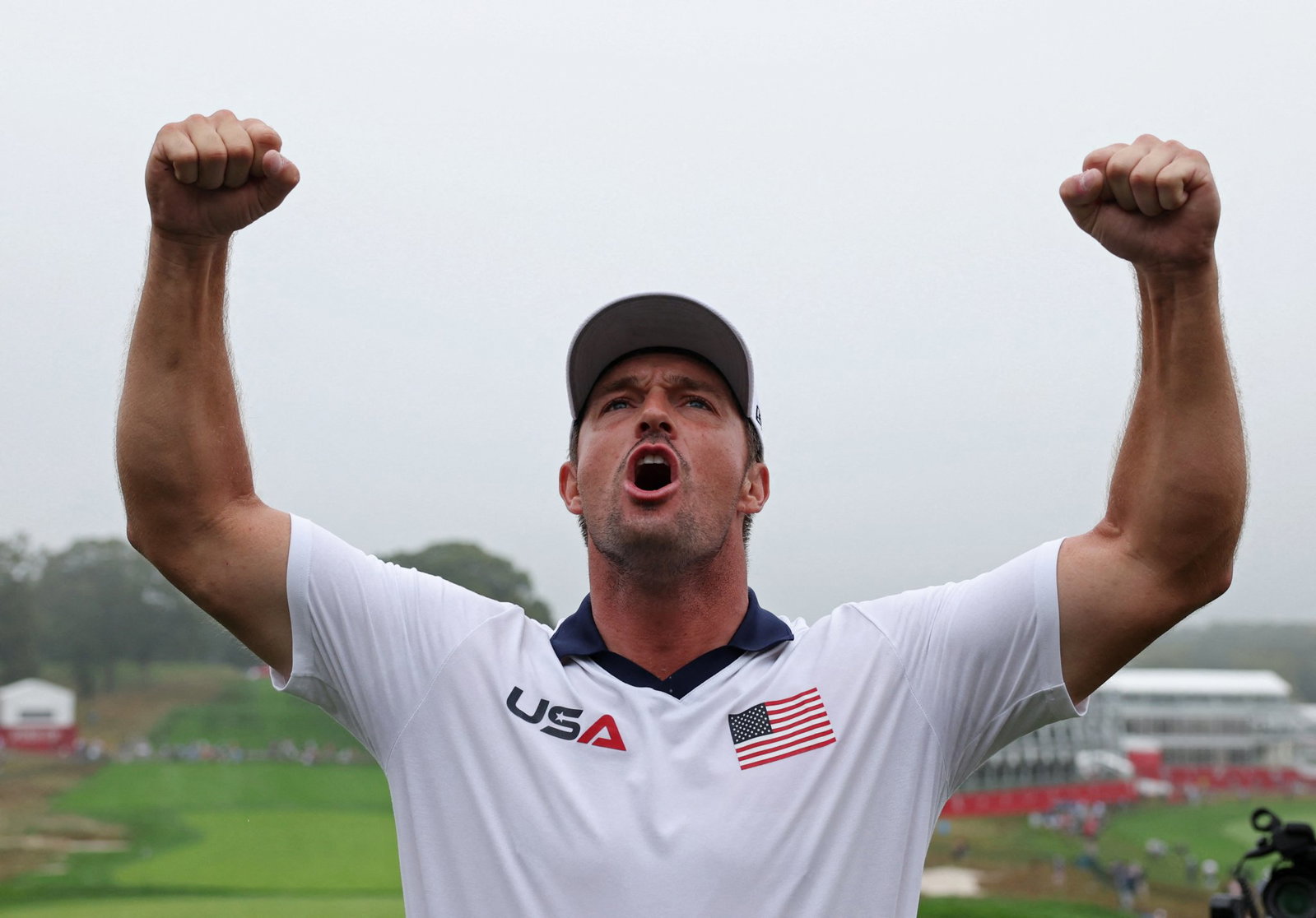 DeChambeau at the 2025 Ryder Cup