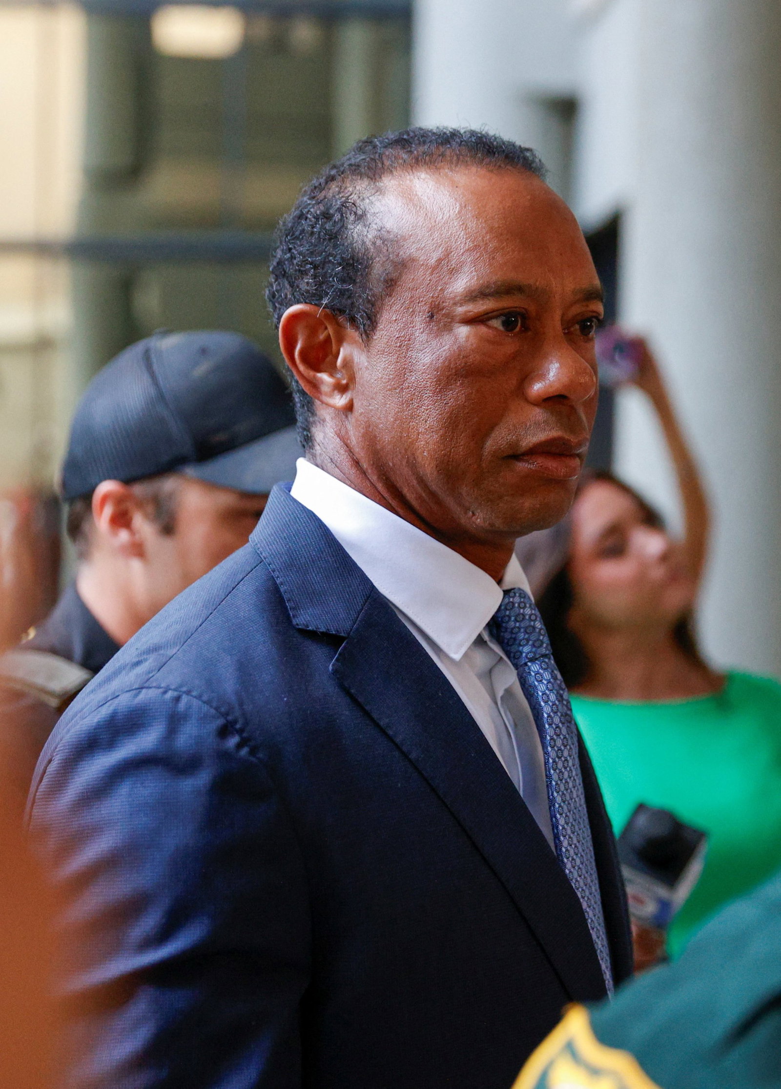 Woods in court on Wednesday
