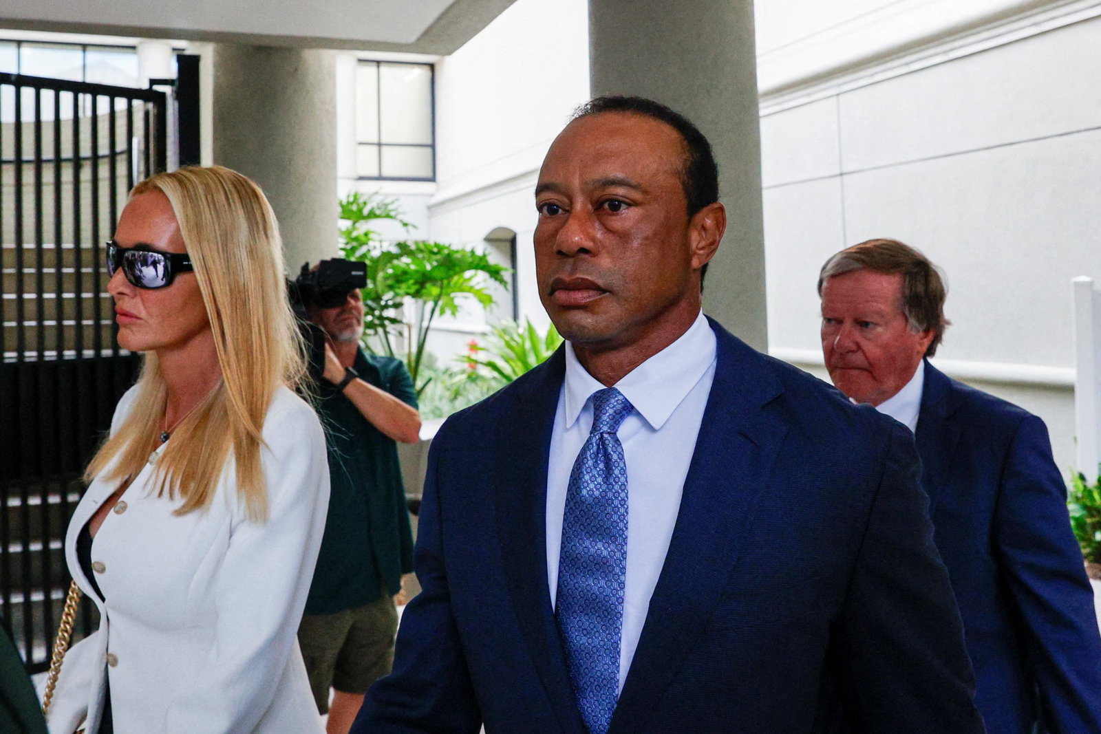 Tiger Woods and his girlfriend Vanessa Trump
