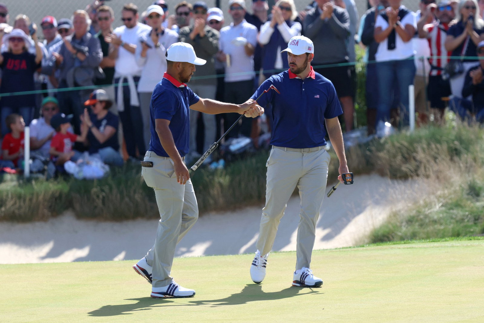 Xander Schauffele and Patrick Cantlay at the 2026 Presidents Cup
