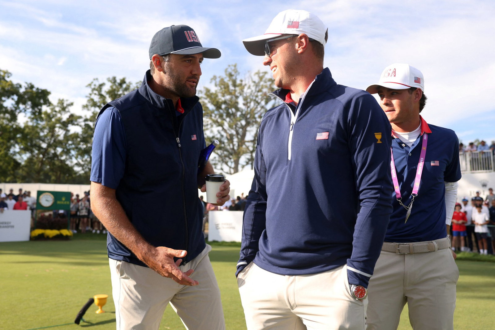 Scottie Scheffler and Justin Thomas
