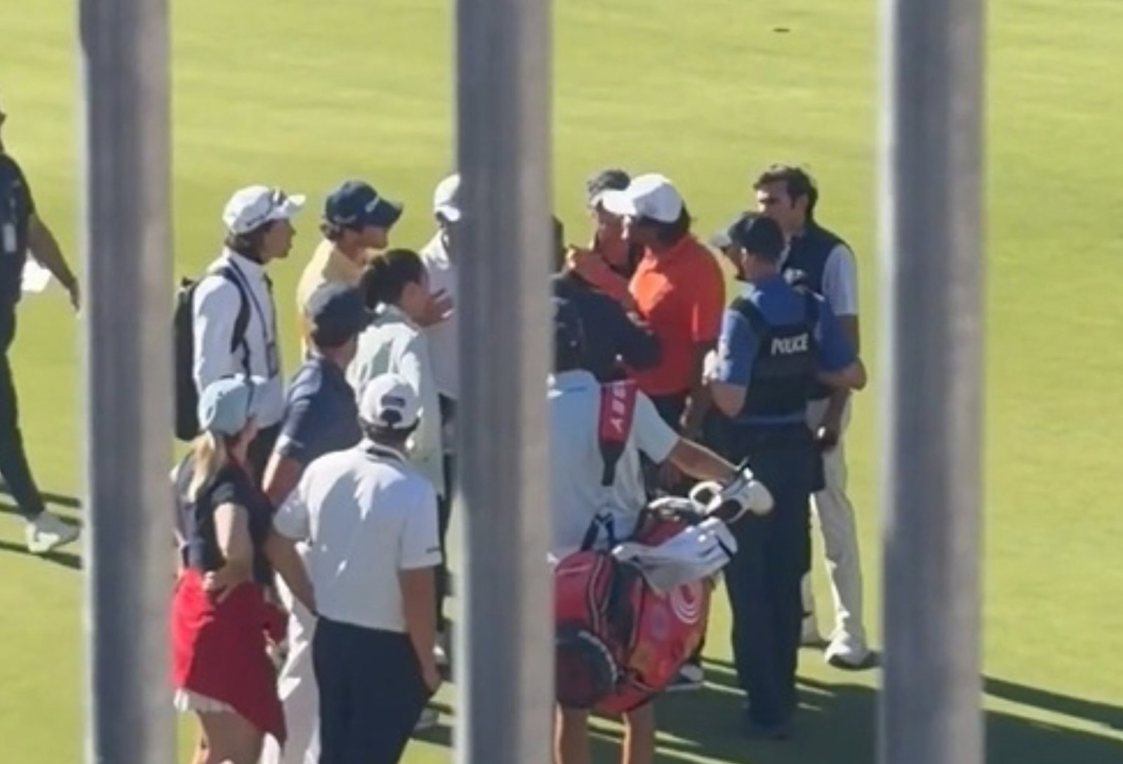 Eugenio Chacarra in heated argument on Sunday (Reddit)