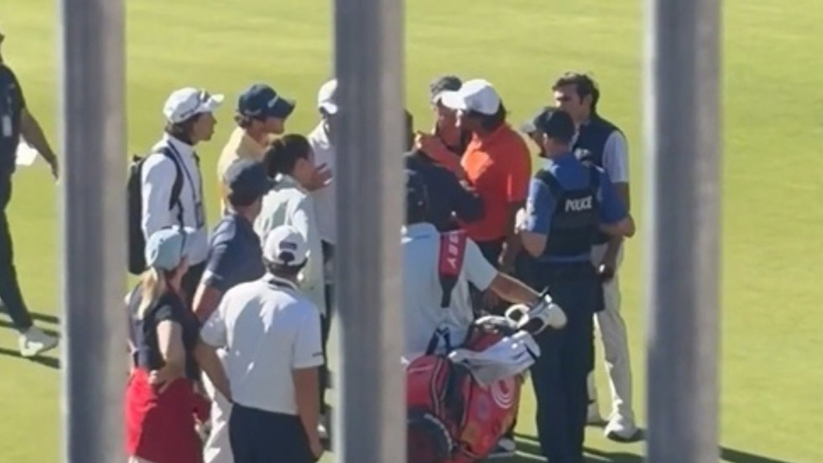 Eugenio Chacarra in heated argument on Sunday (Reddit)