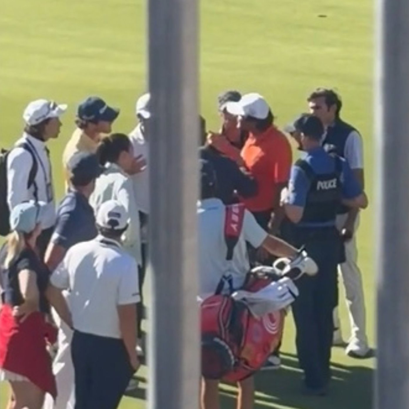 Eugenio Chacarra in heated argument on Sunday (Reddit)